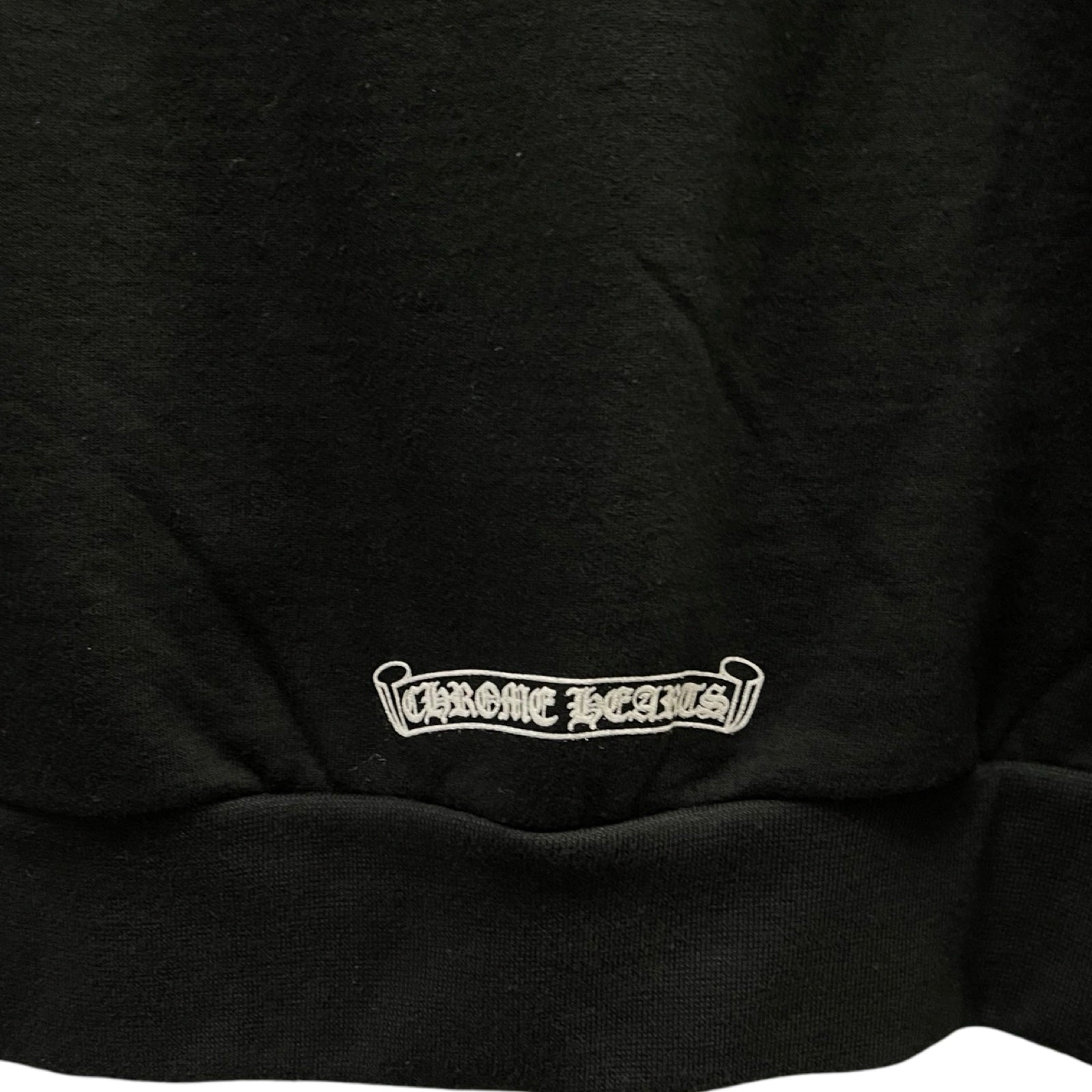 CHROME HEARTS Back Arch USA Logo Zip Up Hoodie Size L