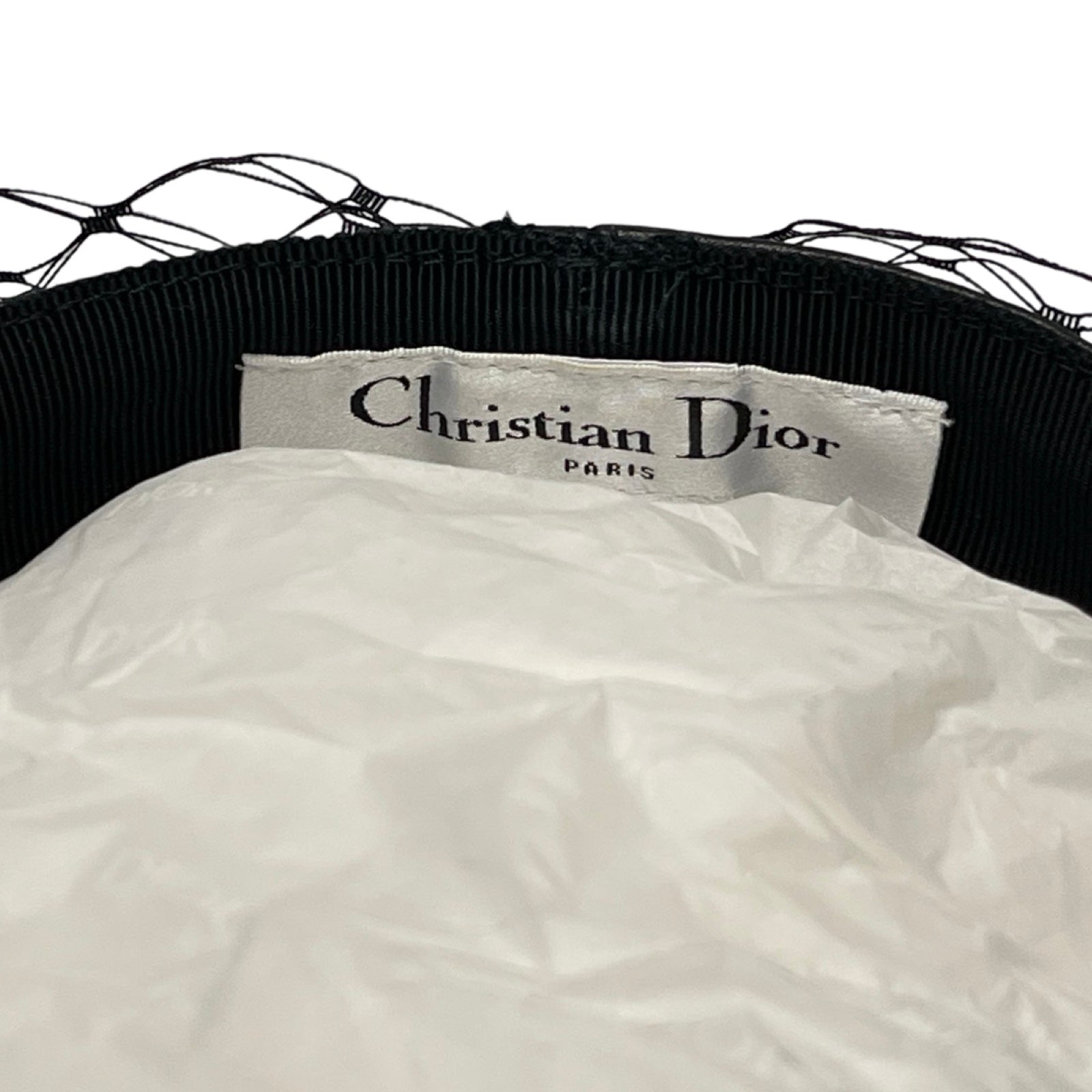 DIOR Christian Dior REVOLUTION Lamb Skin Newsboy Cap 85PAR920G700 Size 59