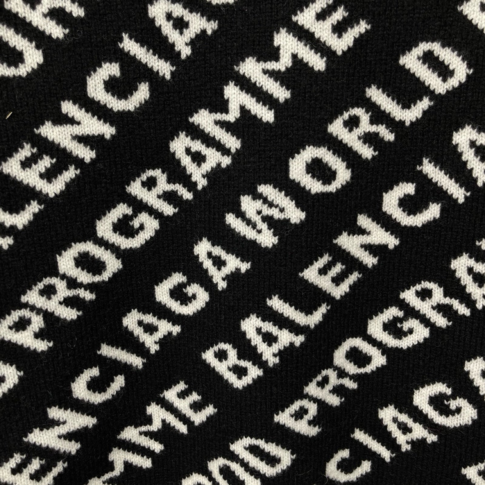 BALENCIAGA 2020AW World Food Programme Sweater 612957 T1565 Size S