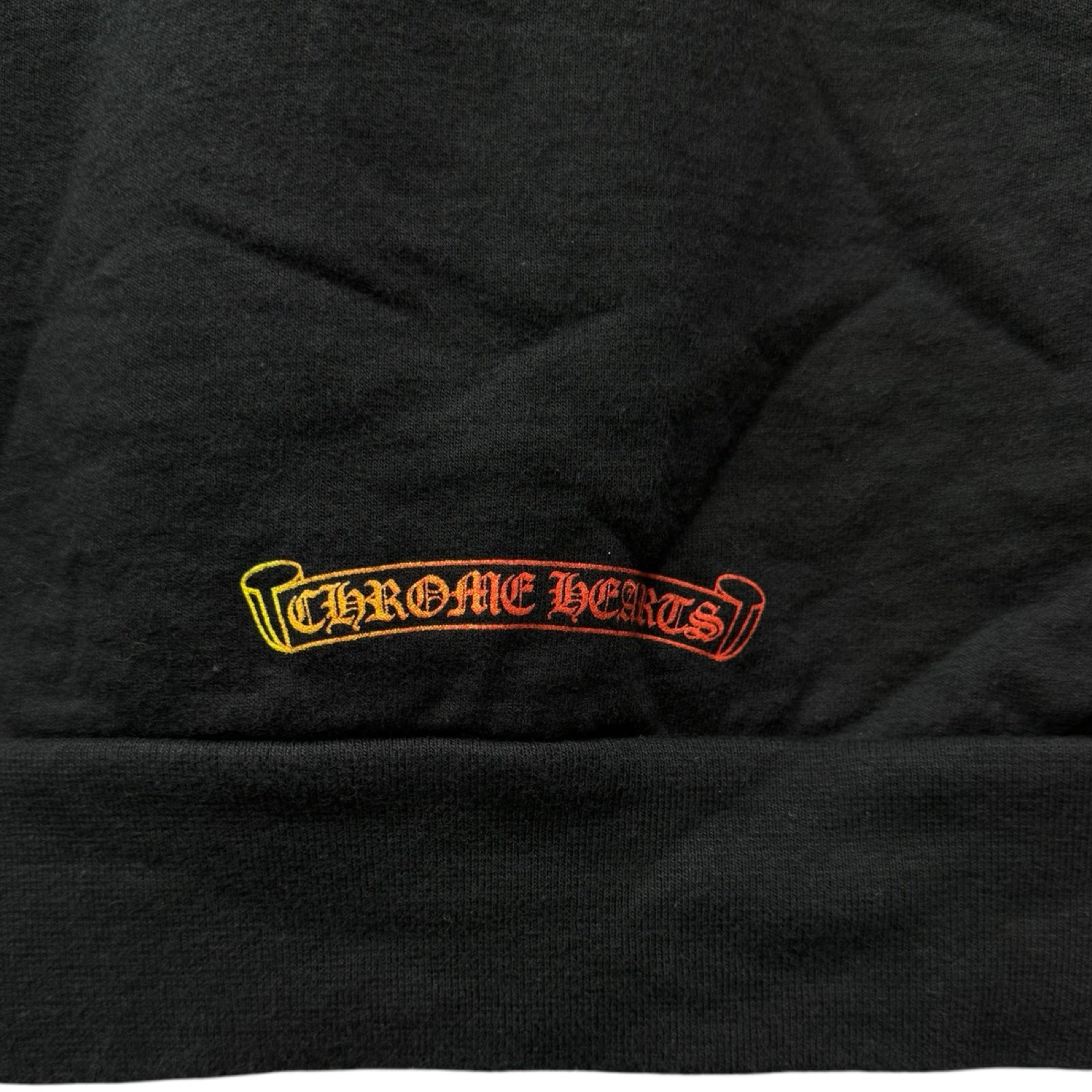 CHROME HEARTS Gradient Logo Pullover Hoodie Size XL