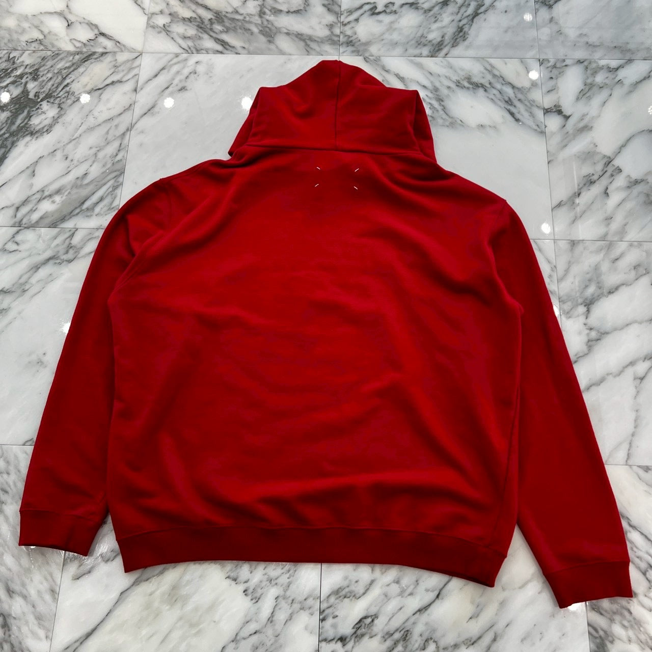 Maison Margiela 2021SS Numbers Logo Embroidery Pullover Hoodie S50GU0163 S25503 Size 52 メゾン マルジェラ ナンバーズロゴ刺繍 プルオーバーフーディ サイズ52