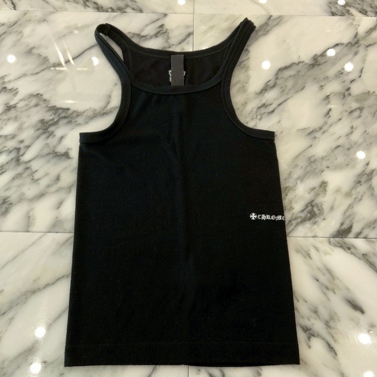 CHROME HEARTS Y NOT Vine Dagger Embroidery Tank Top Size XS クロム