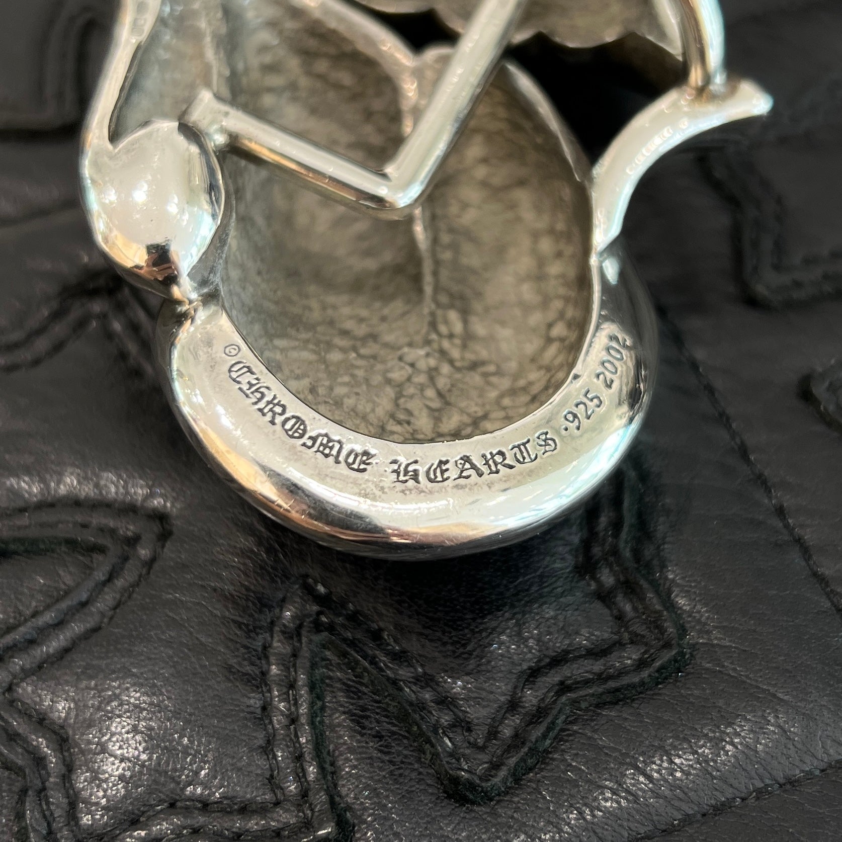 CHROME HEARTS × The Rolling Stones Lip And Tongue Silver