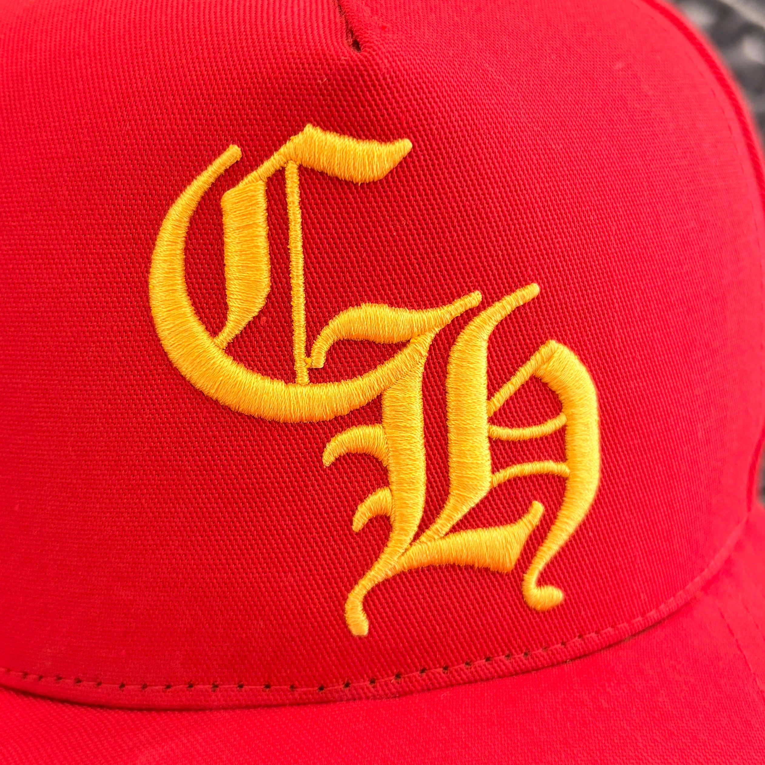 CHROME HEARTS CH Logo Embroidery Trucker Cap Size ONE SIZE (53-60) クロムハーツ CHロゴ刺繍 トラッカーキャップ サイズONE SIZE (53-60)