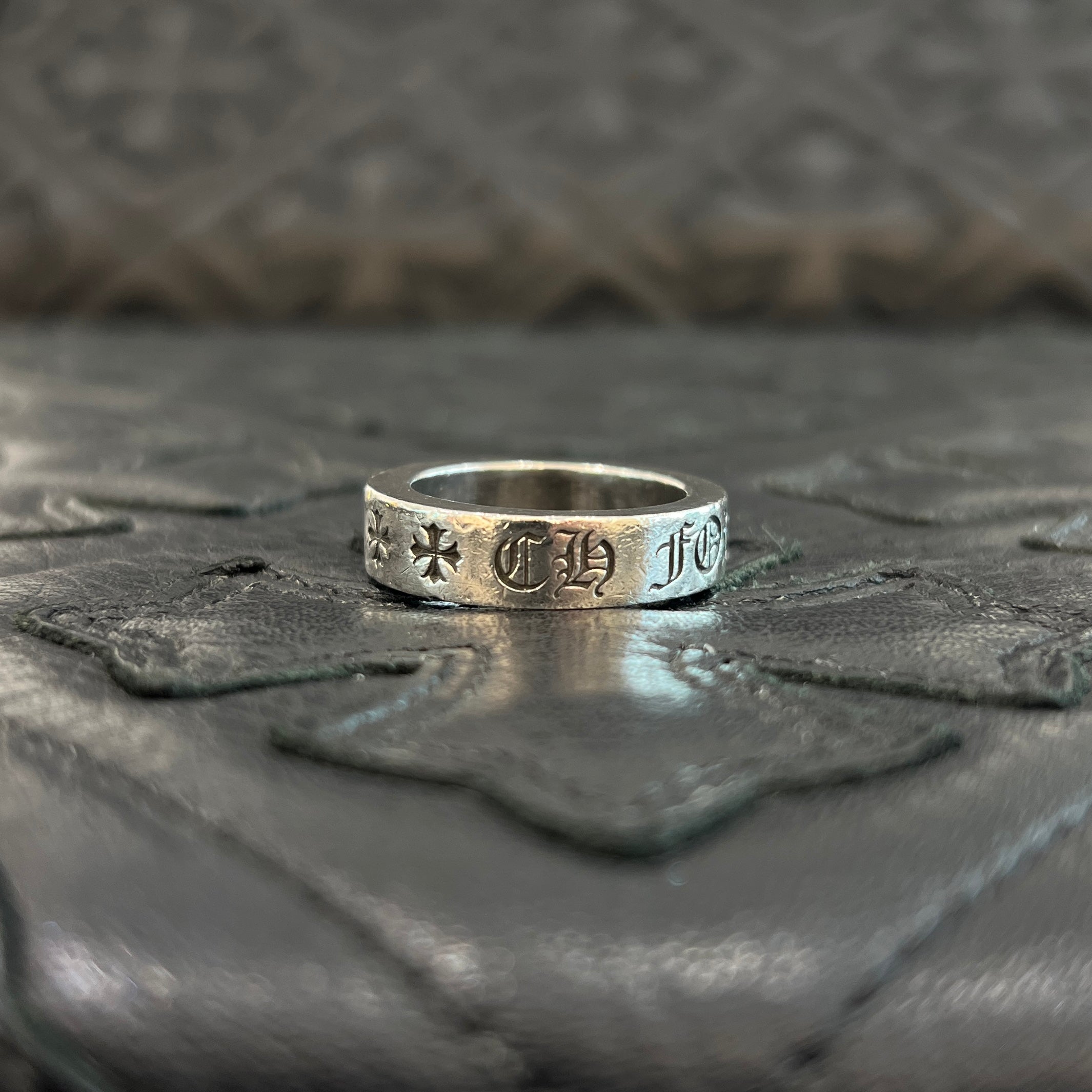 CHROME HEARTS 6mm SPACER FOREVER Ring Size 20.5号 クロム