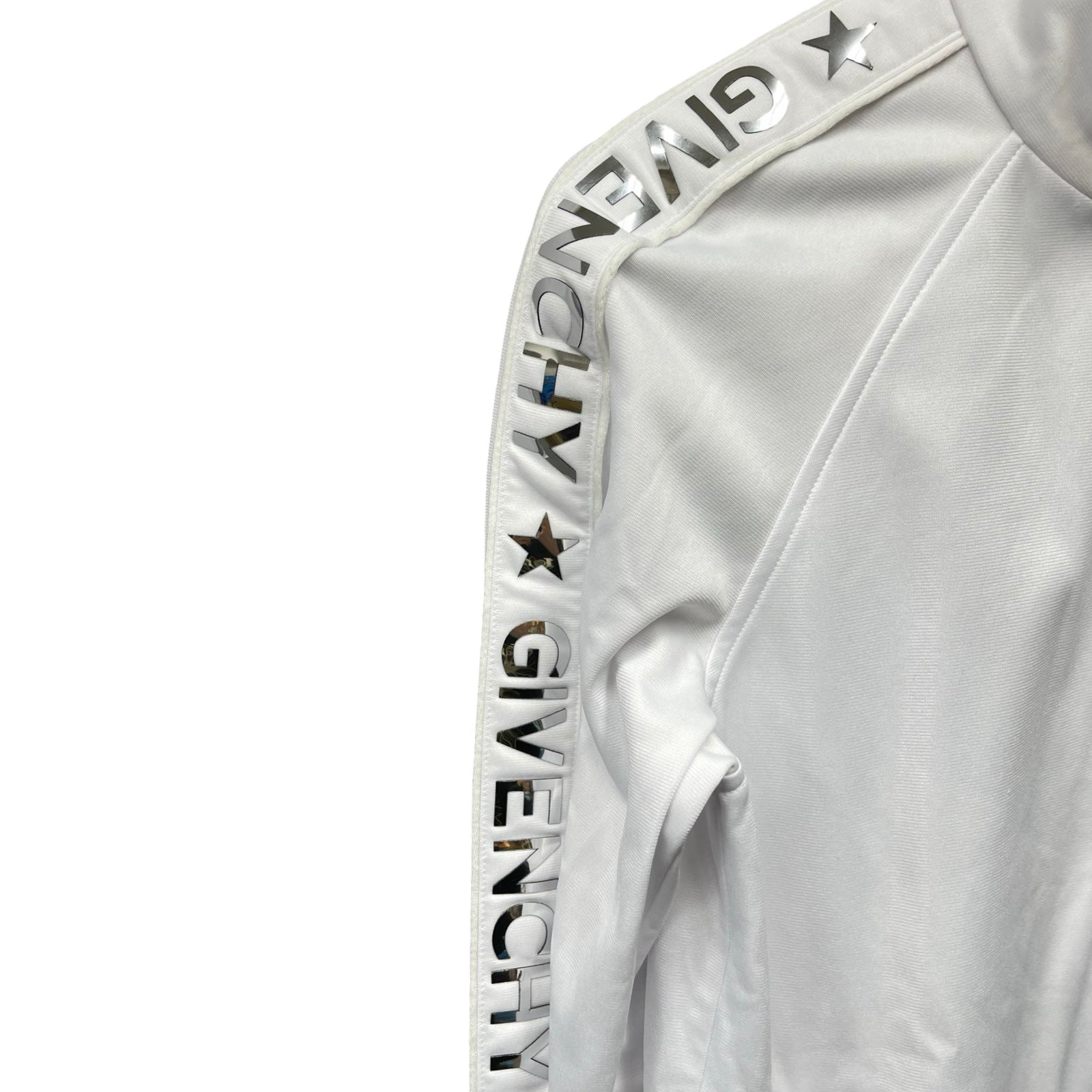 GIVENCHY Metallic Logo Track Jacket BW301Q300P Size 38