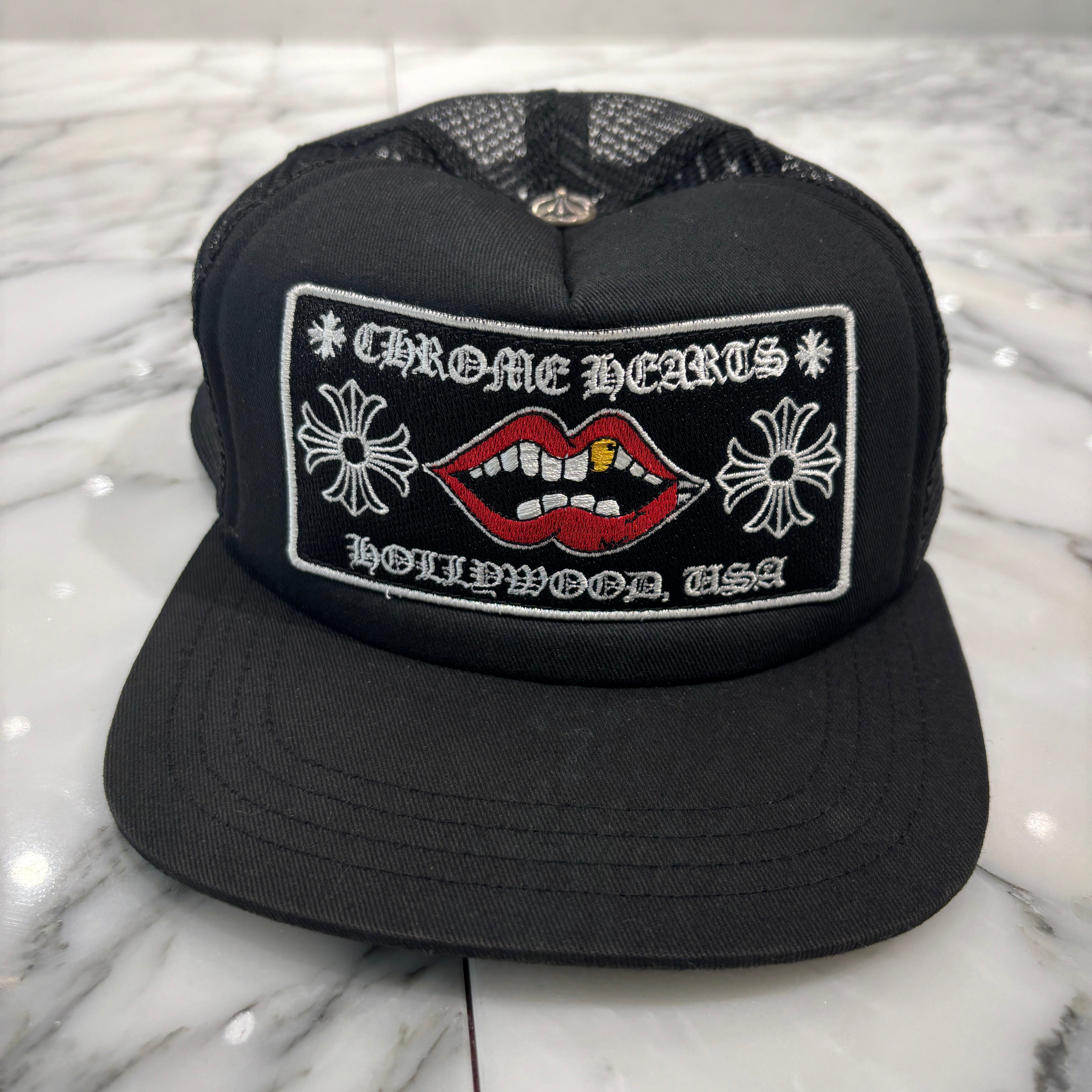 CHROME HEARTS × MATTY BOY Chomper Trucker Mesh Cap Size ONE SIZE（53-60）クロムハーツ × マッティボーイ チョンパートラッカーメッシュキャップ サイズONE SIZE（53-60）