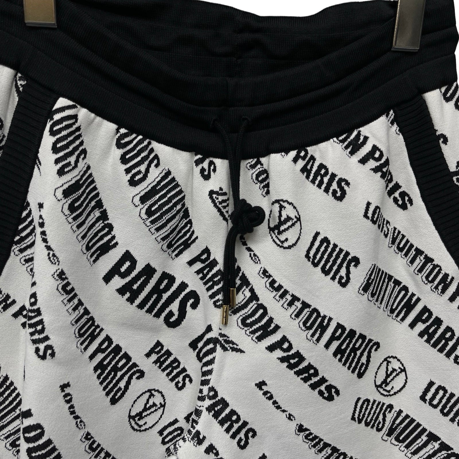 LOUIS VUITTON 2021AW Slanted Signature Jacquard Jogging Pants 1A9BNA Size M