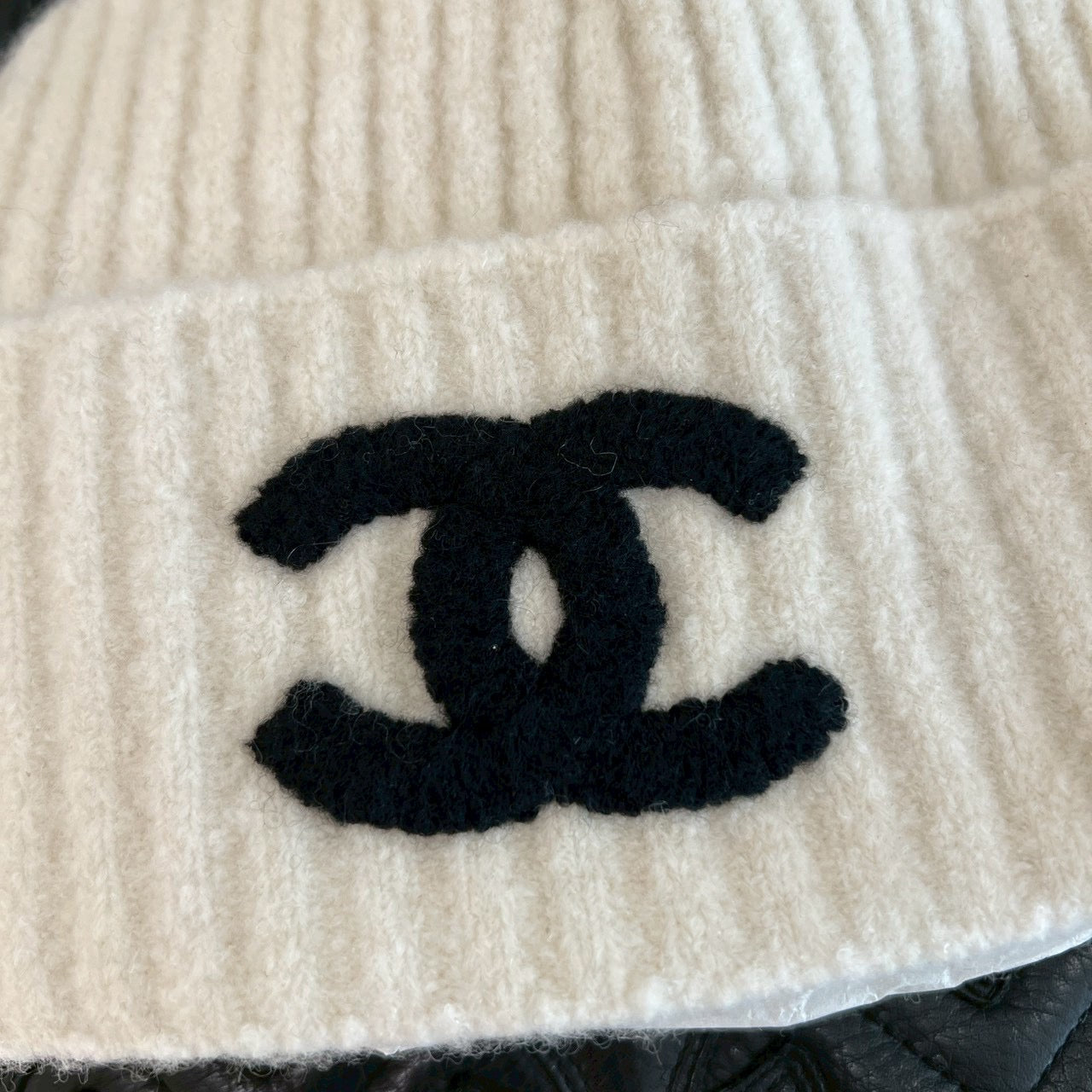 CHANEL 2024AW Coco Mark Cashmere Knit Beanie シャネル ココマーク カシミア ニット ビーニー