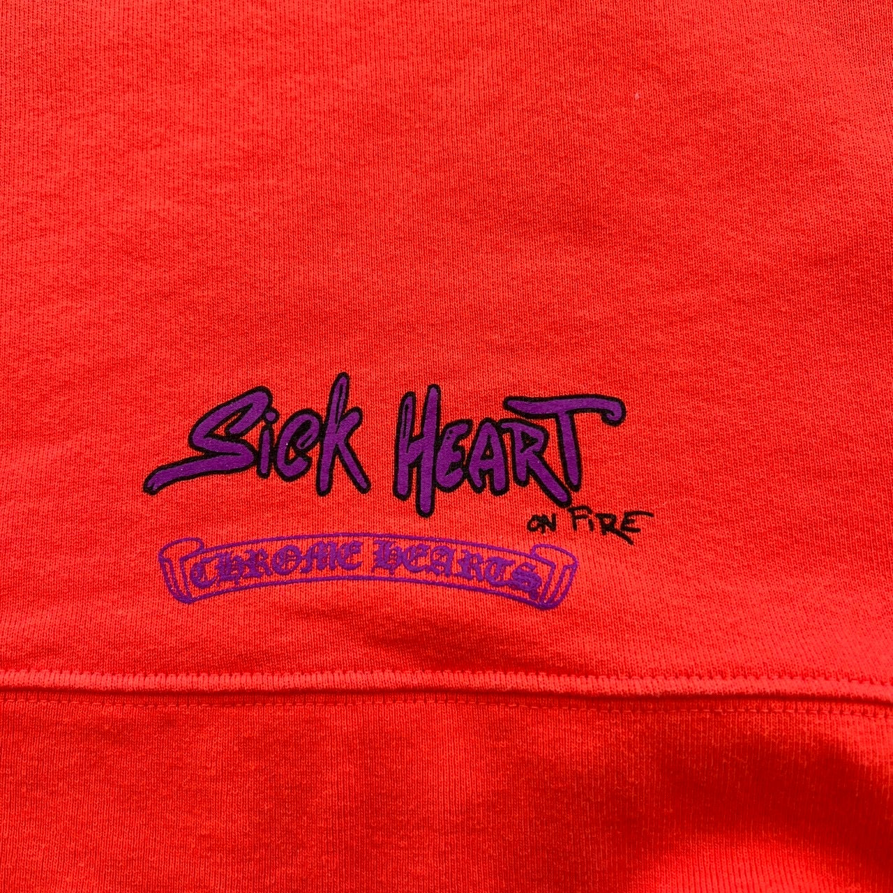 CHROME HEARTS × MATTY BOY 2023SS Sadistic Lipstick Sweatshirt Size XL クロムハーツ × マッティボーイ サディスティックリップスティック クルーネックスウェットシャツ サイズXL