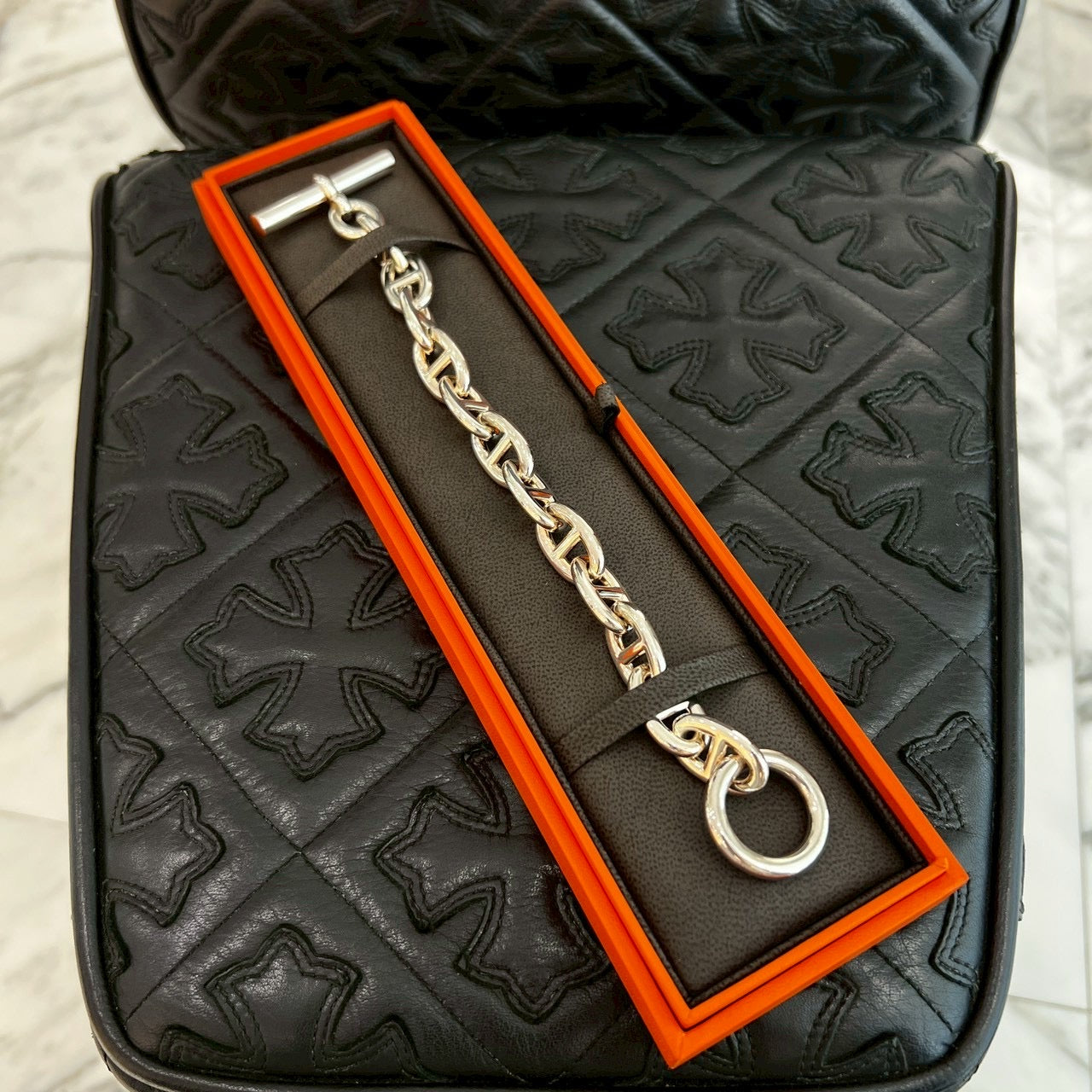 HERMES Chaine d’Ancre GM 12 エルメス シェーヌダンクル GM 12コマ