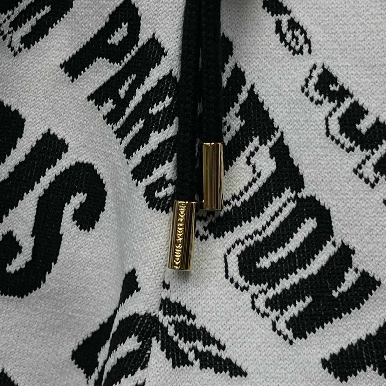 LOUIS VUITTON 2021AW Slanted Signature Jacquard Jogging Pants 1A9BNA Size M