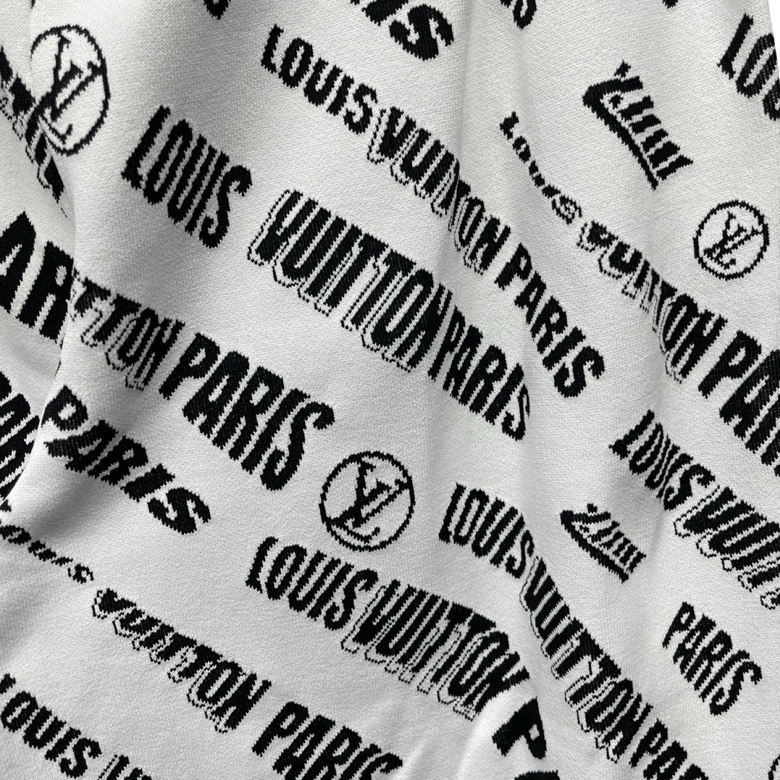 LOUIS VUITTON 2021AW Slanted Signature Jacquard Jogging Pants 1A9BNA Size M