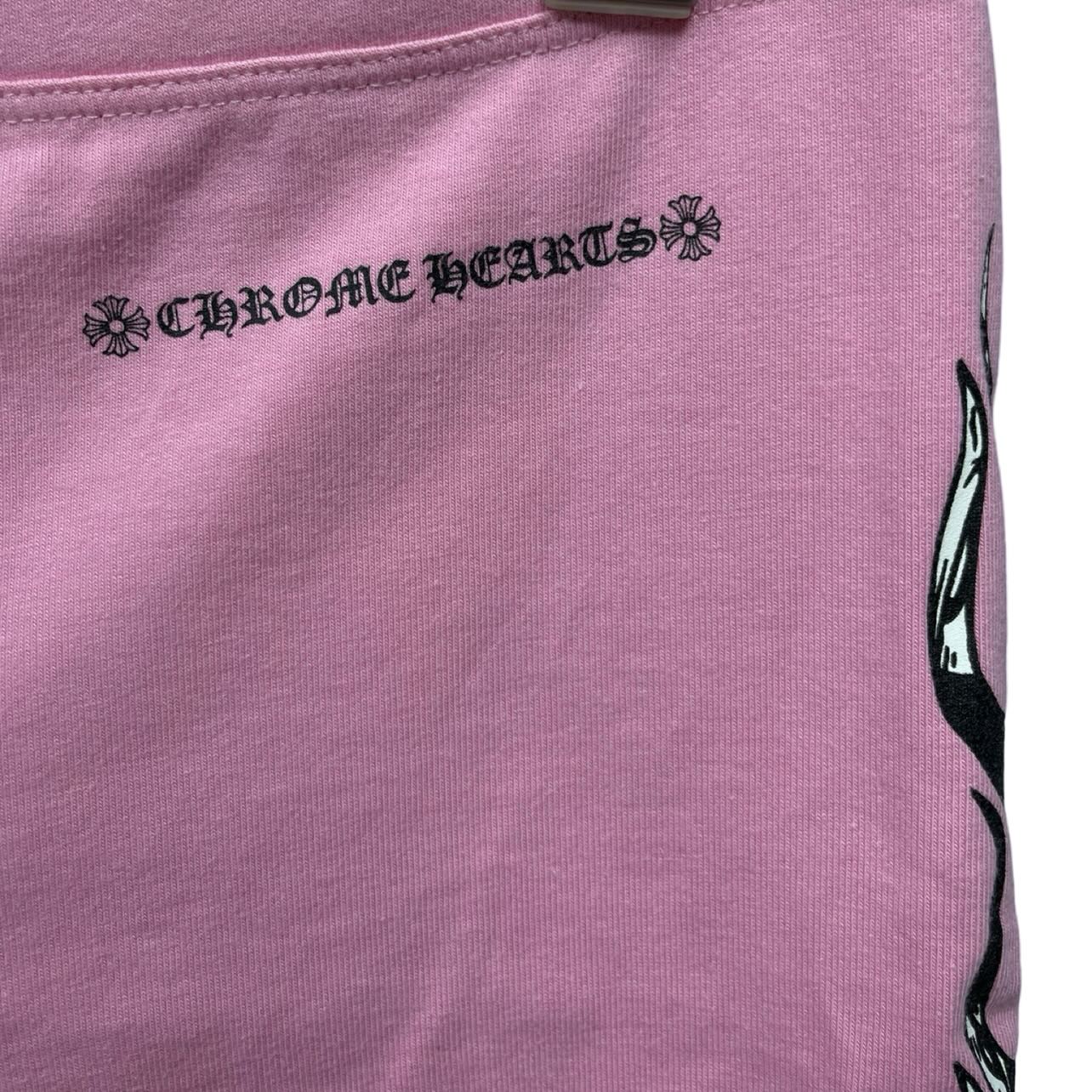 CHROME HEARTS × MATTY BOY Pink Biker Short Size M