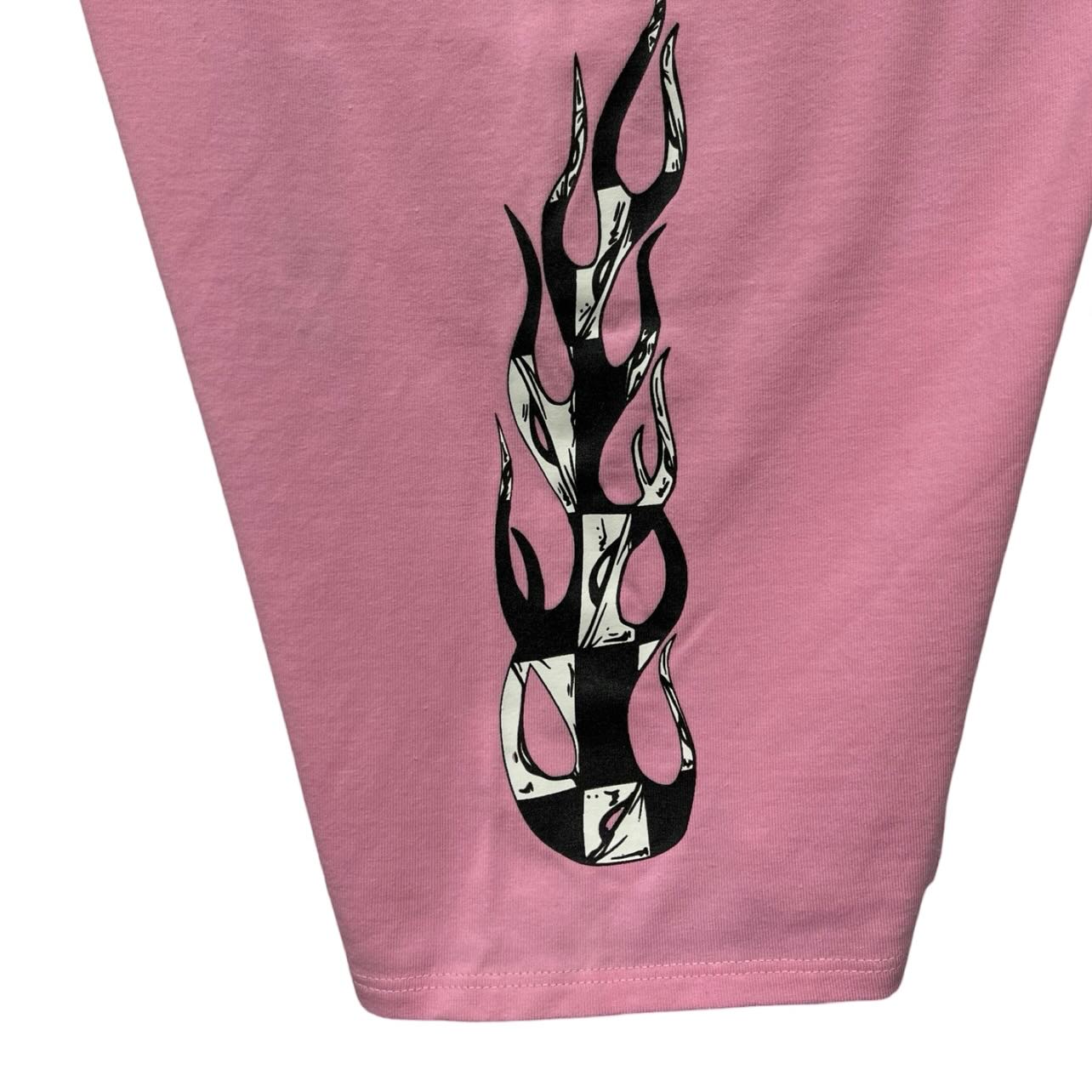 CHROME HEARTS × MATTY BOY Pink Biker Short Size M