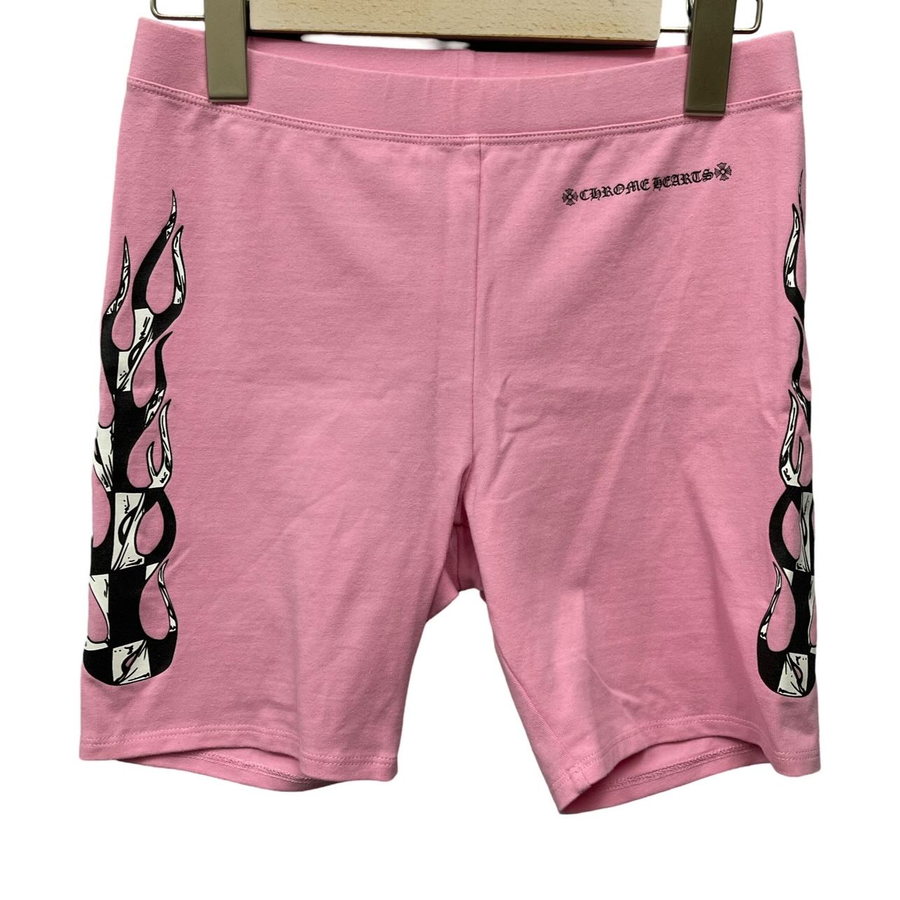 CHROME HEARTS × MATTY BOY Pink Biker Short Size M