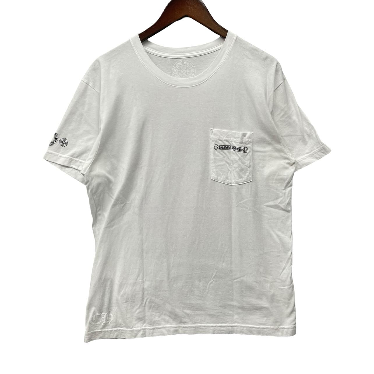 CHROME HEARTS Dagger Eye Chart Tee Size L