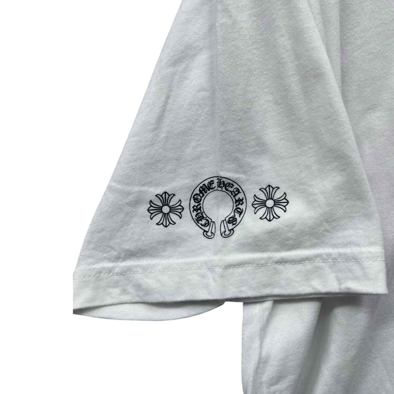 CHROME HEARTS Dagger Eye Chart Tee Size L