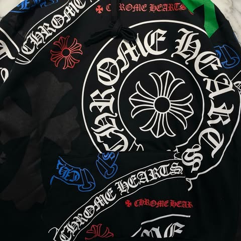 CHROME HEARTS Stencil Pullover Hoodie Size M クロムハーツ ステンシル プルオーバーフーディ サイズM