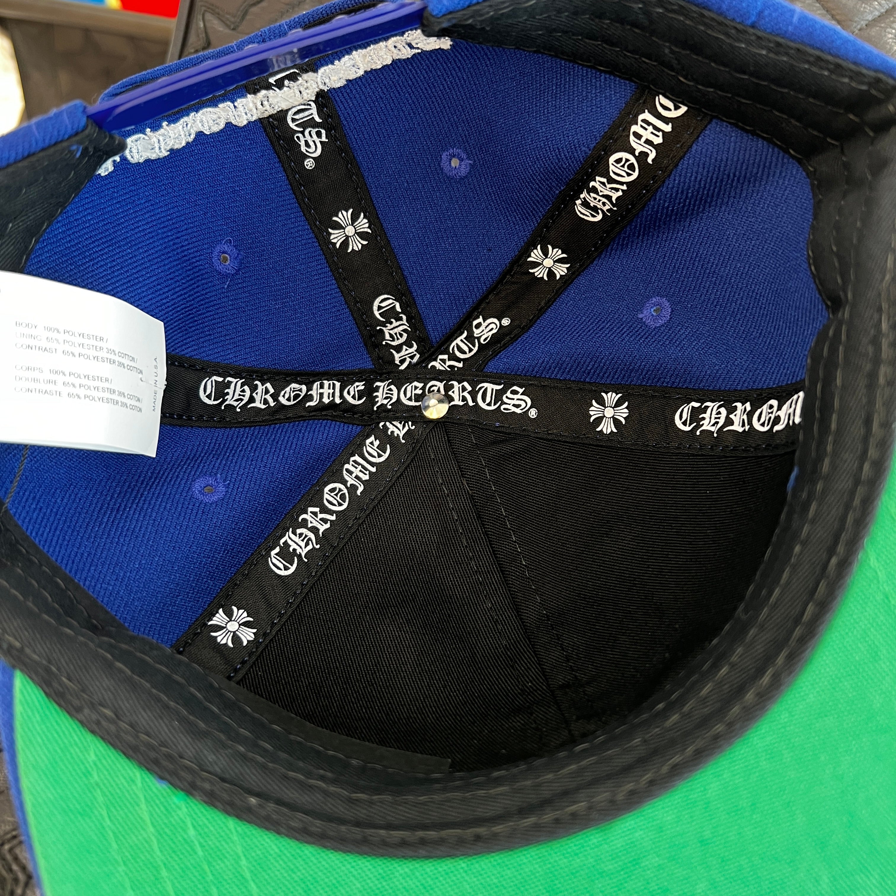 Chrome Hearts メッセージ刺繍 トラッカーキャップ CHROME HEARTS クロムハーツ（原本無） 国内正規品 CH TRACKER