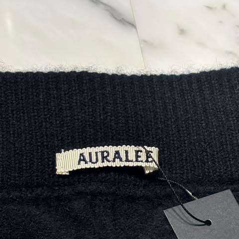 AURALEE BABY CASHMERE KNIT PANTS A23AP05BC Size 3 オーラリー ベイビー カシミヤ ニットパンツ サイズ3