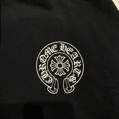 CHROME HEARTS Back Gradation Circle Logo Pullover Hoodie Size L クロムハーツ バック グラデーション サークルロゴ プルオーバーフーディ サイズL