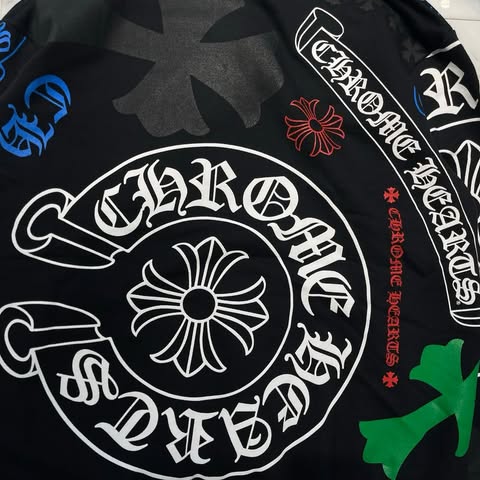 CHROME HEARTS Stencil Pullover Hoodie Size M クロムハーツ