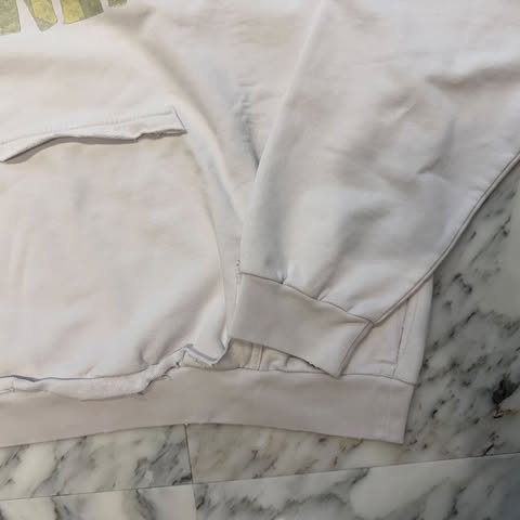 BALENCIAGA 2023SS TAPE TYPE RIPPED POCKET Hoodie 744441 Size S バレンシアガ テープタイプ リップドポケット フーディ サイズS