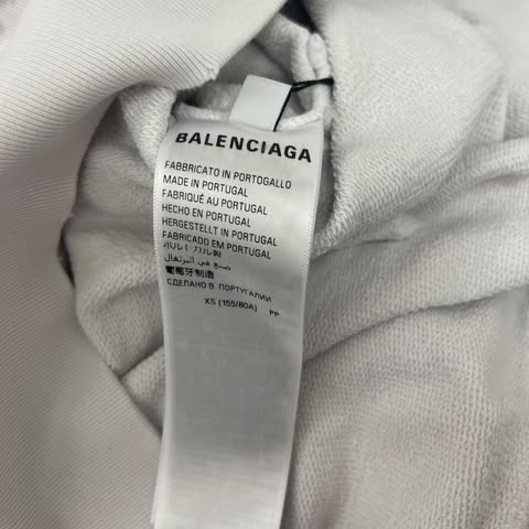 BALENCIAGA 2023SS TAPE TYPE RIPPED POCKET Hoodie 744441 Size S バレンシアガ テープタイプ リップドポケット フーディ サイズS