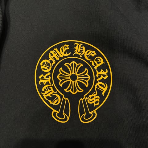 CHROME HEARTS Online Limited Horseshoe Side Logo Pullover Hoodie Size XXL クロムハーツ オンライン限定 ホースシューサイドロゴ プルオーバーフーディー サイズXXL