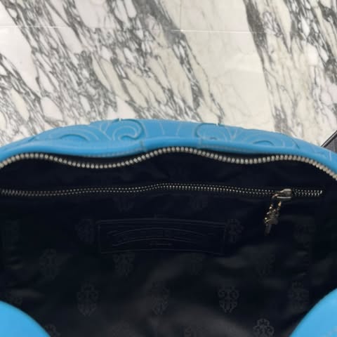 CHROME HEARTS Tiny GYM Cemetery Cross Patch Hand Bag クロムハーツ タイニージム セメタリークロスパッチ ハンドバッグ ジムバッグ