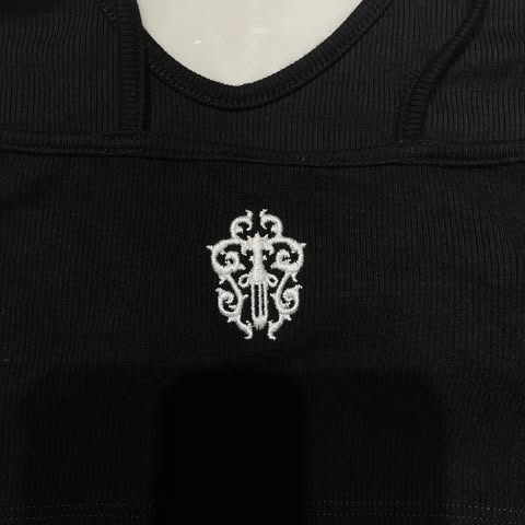 CHROME HEARTS BADSEED Y NOT Dolphin Camisole Size S クロムハーツ バスシード ワイノット ドルフィンキャミソール サイズS