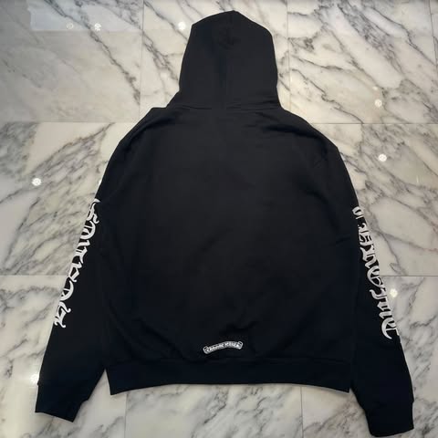 CHROME HEARTS Vertical Logo Zip Up Hoodie Size XXL クロムハーツ ヴァーティカルロゴ ジップアップフーディー サイズXXL