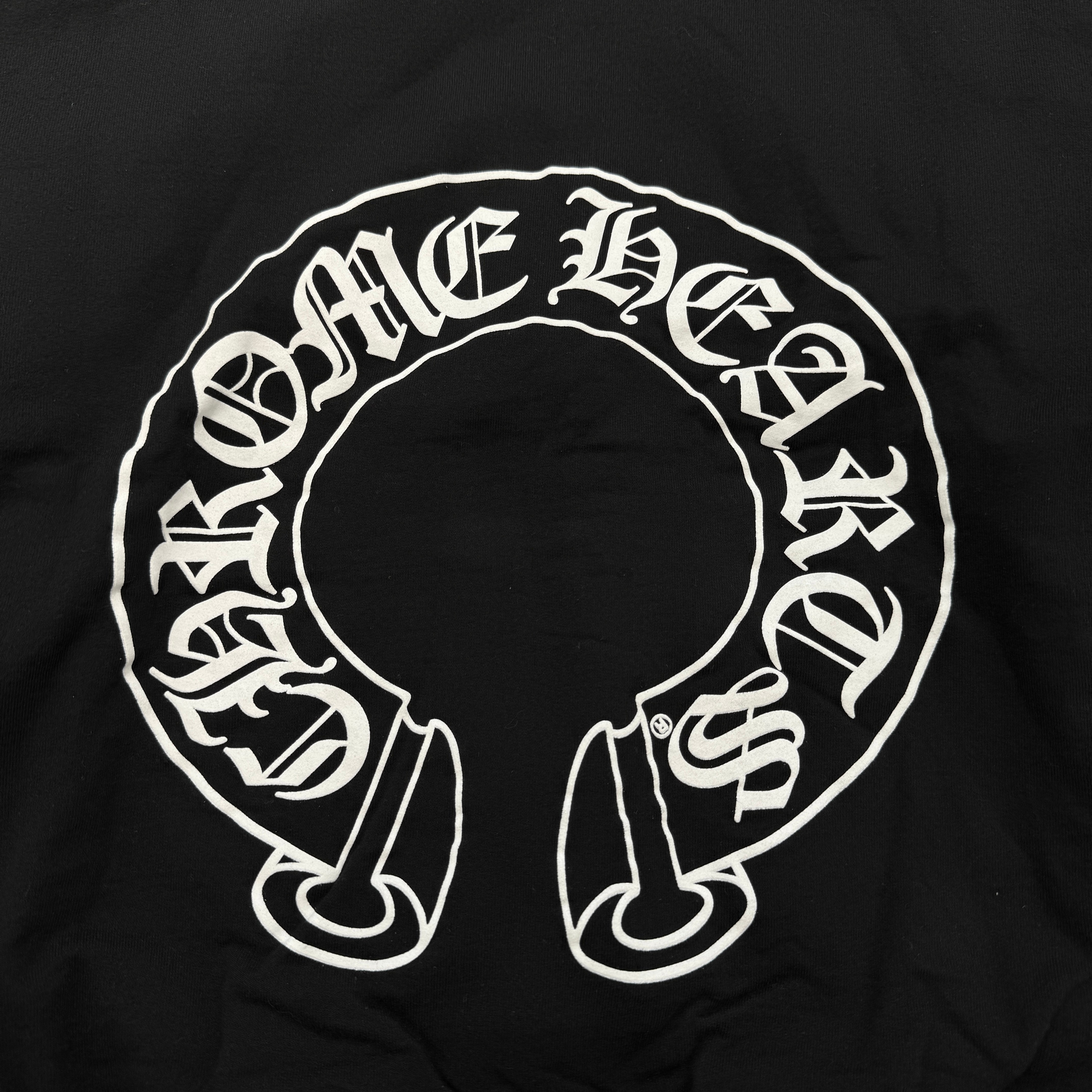 CHROME HEARTS Hooded Fuck You Horseshoe Zip-Up Hoodie Size S クロムハーツ フーデッド ファックユー ホースシュー ジップアップフーディ サイズS