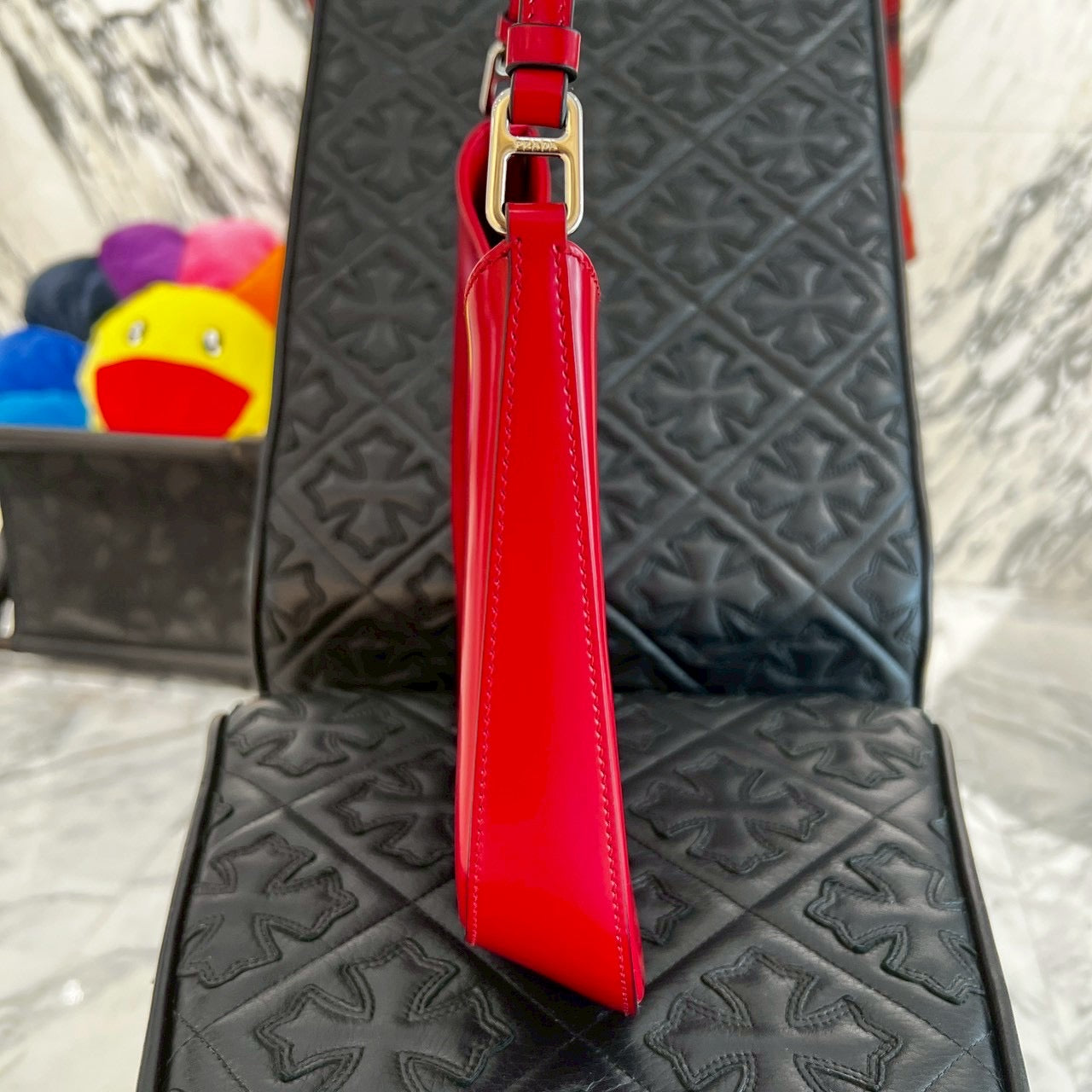 PRADA 2022SS CLEO Brushed Leather Shoulder Bag プラダ クレオ ブラッシュドレザー ショルダーバッグ