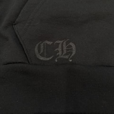 CHROME HEARTS 1988 Vertical Logo Pullover Hoodie Size XL クロムハーツ 1988 ヴァーティカルロゴ プルオーバーフーディー サイズXL
