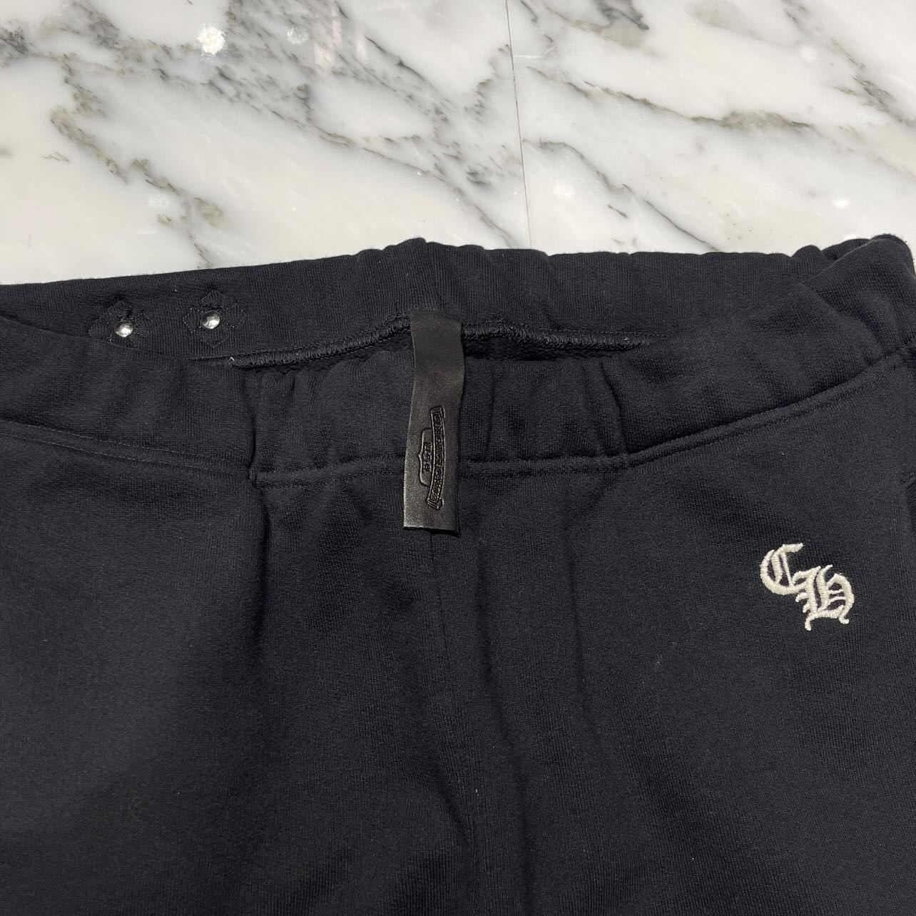 CHROME HEARTS Y NOT SLO RIDE LOGO SWEAT LONG PANTS Size M クロムハーツ ワイノット スローライド ロゴ刺繍 スウェットロングパンツ サイズM