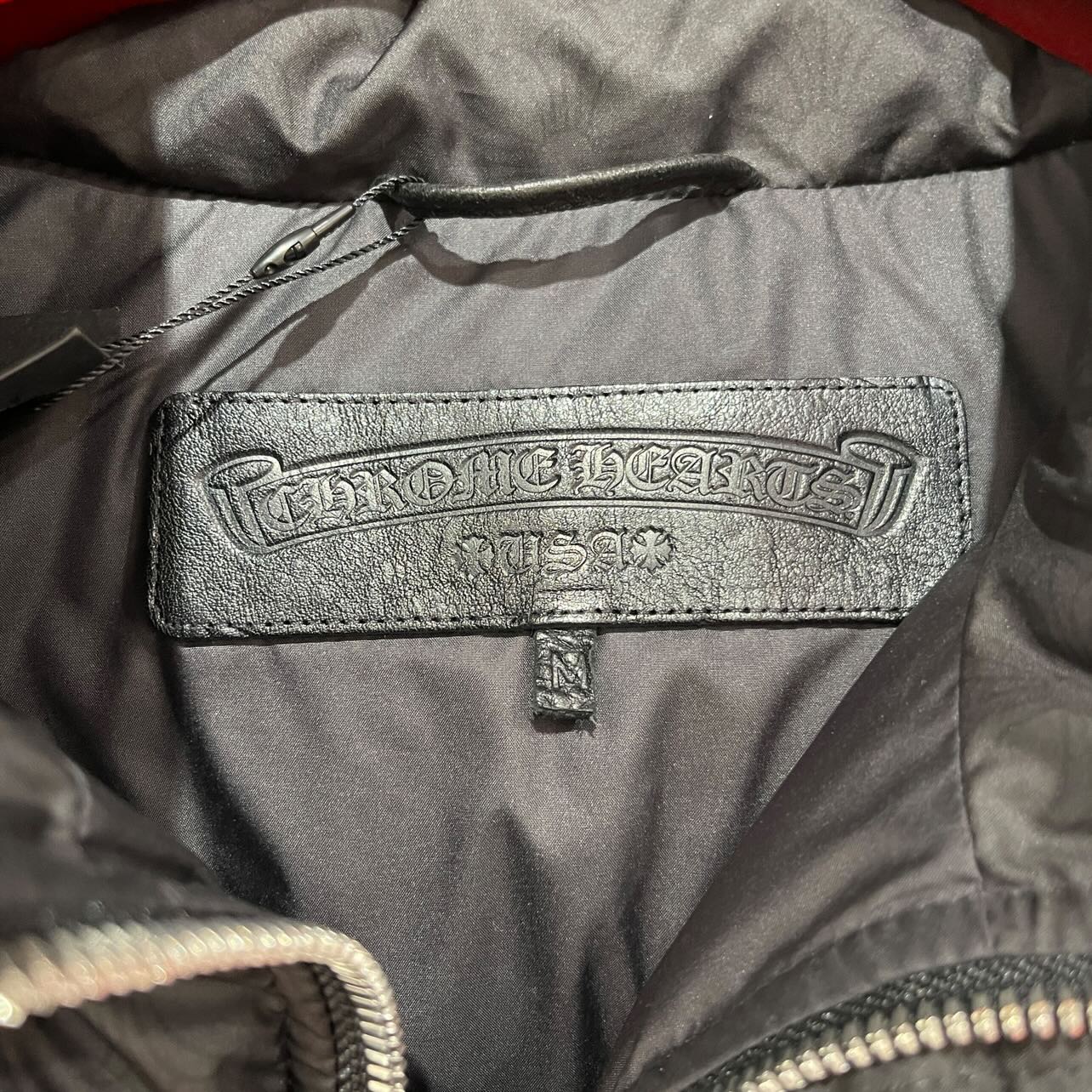 CHROME HEARTS CH Plus Stiff Down Jacket Size M クロムハーツ CHプラス スティッフ ダウンジャケット サイズM