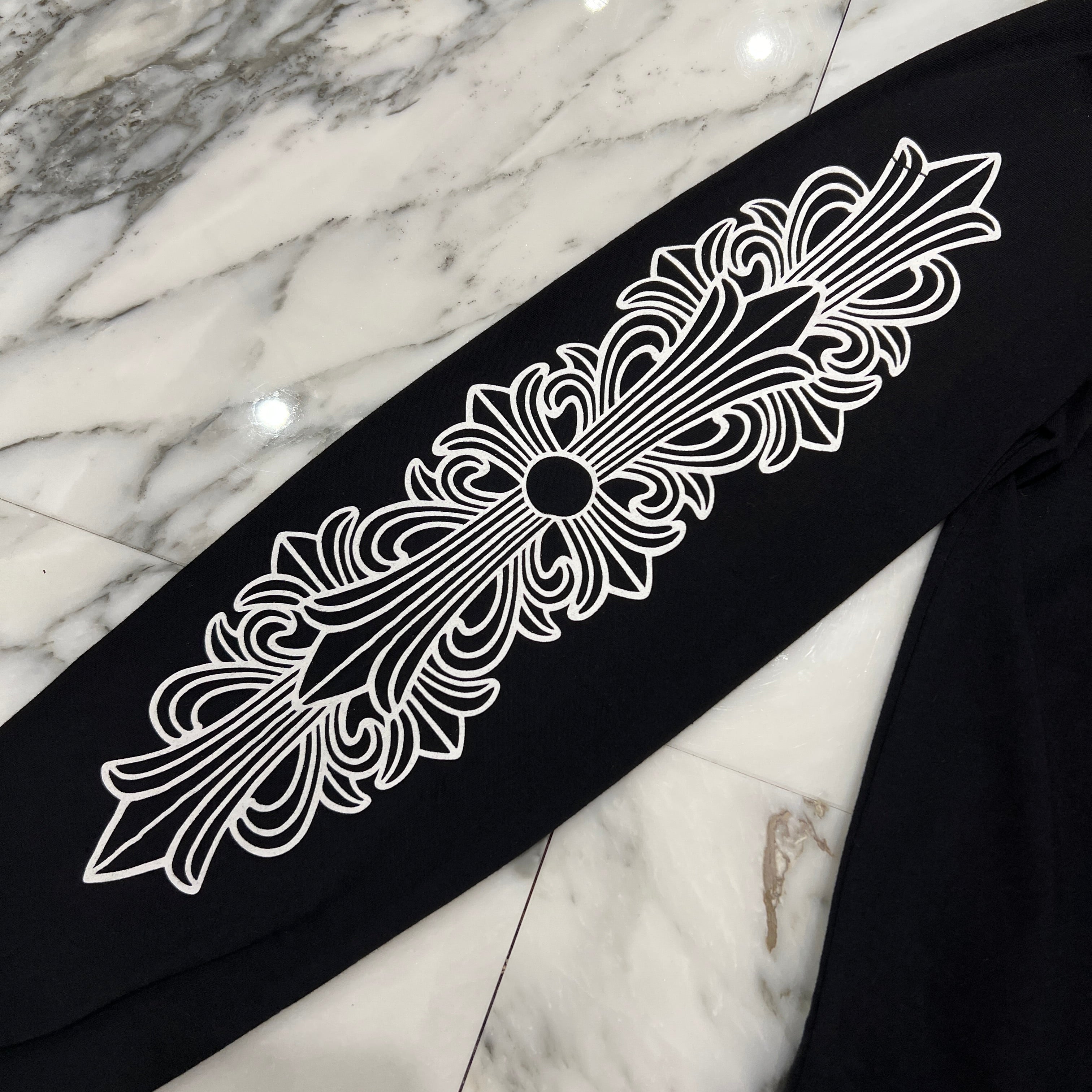 CHROME HEARTS Dagger Eye Chart Long Sleeve Tee Size M クロムハーツ ダガー アイチャート ロングスリーブ Tシャツ サイズM