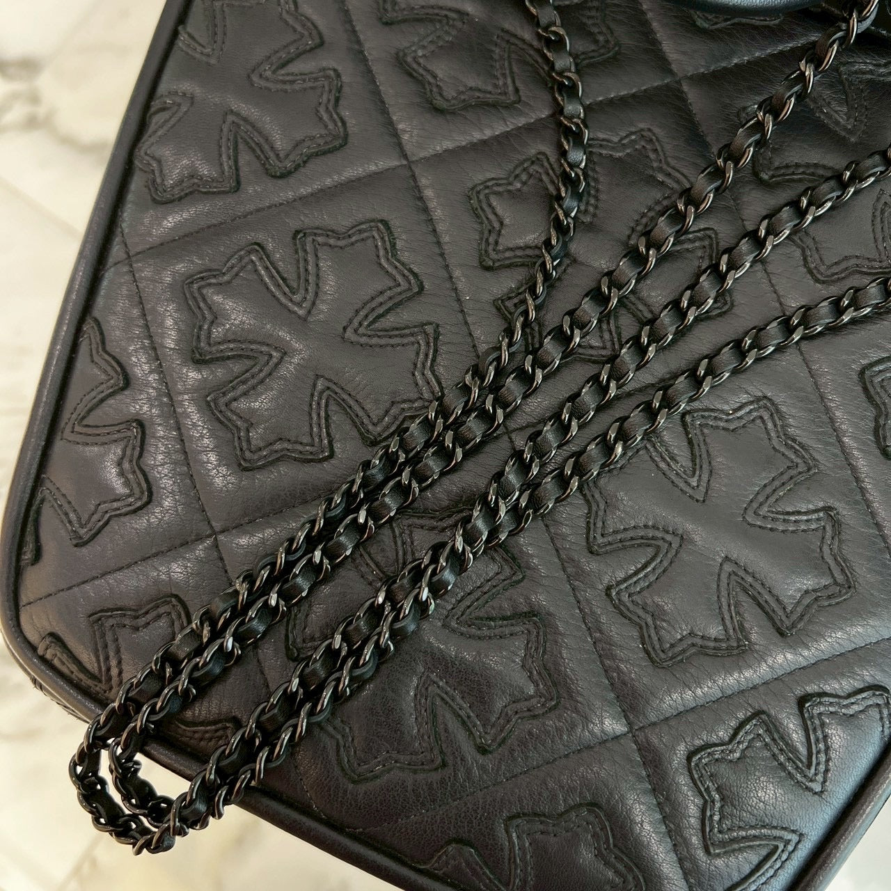 CHANEL Matelasse Vanity Case Shoulder Bag AP2199 シャネル マトラッセ ヴァニティケース ショルダーバッグ