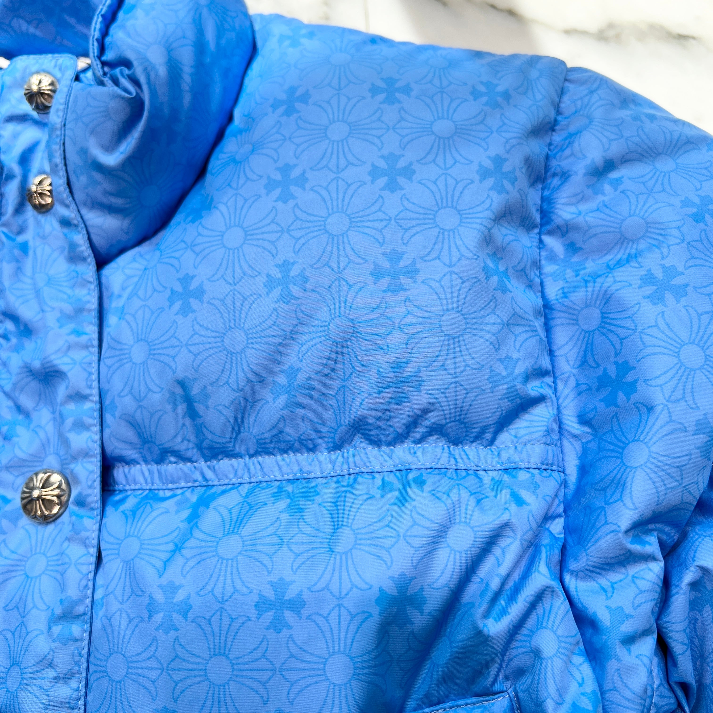 CHROME HEARTS CH Plus Stiff Down Jacket Size S クロムハーツ CHプラス スティッフ ダウンジャケット サイズS