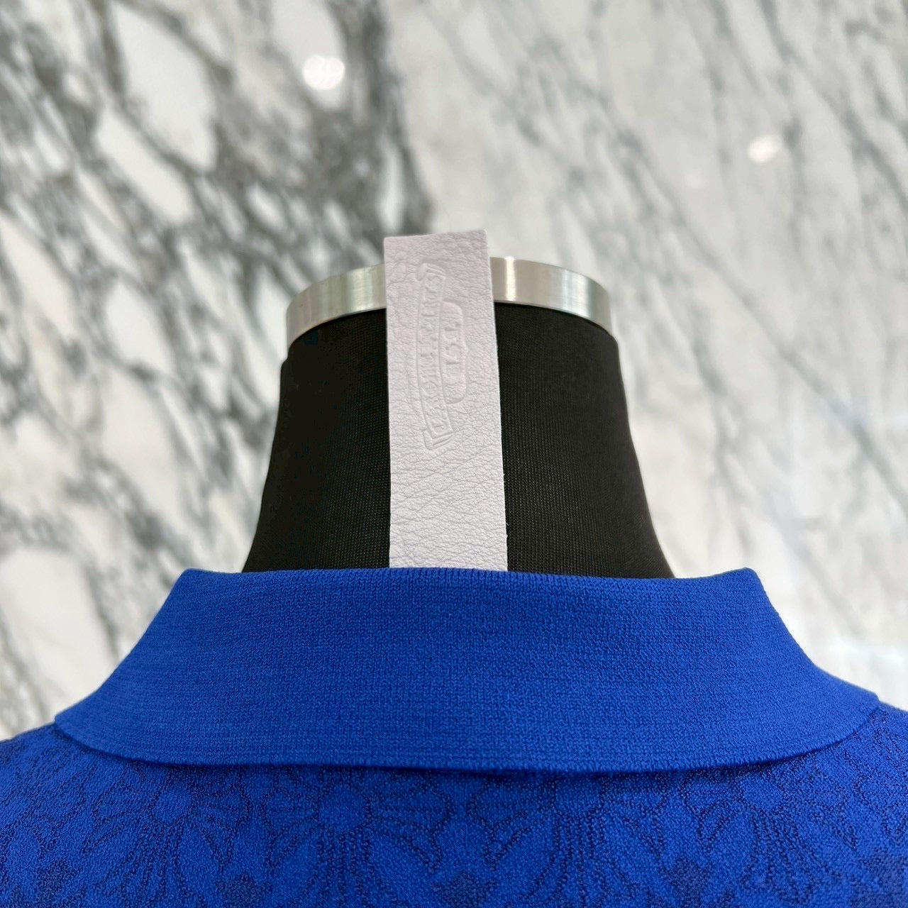 CHROME HEARTS Y NOT V-Neck Rayon Polo Shirt Size XS クロムハーツ ワイノット Vネック レーヨン ポロシャツ サイズXS