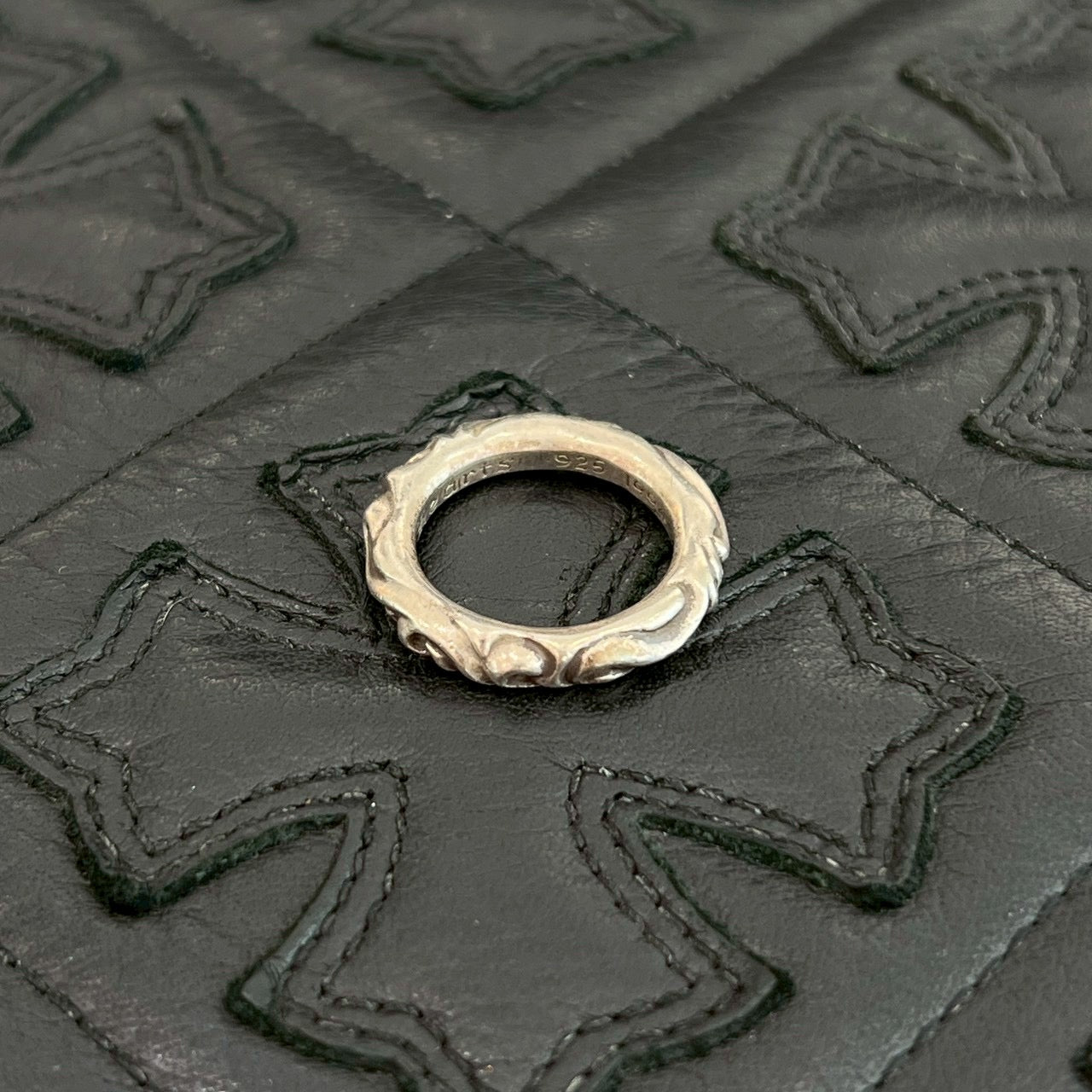 CHROME HEARTS Scroll Band Ring Size 16.5号 クロムハーツ スクロールバンド リング サイズ16.5号