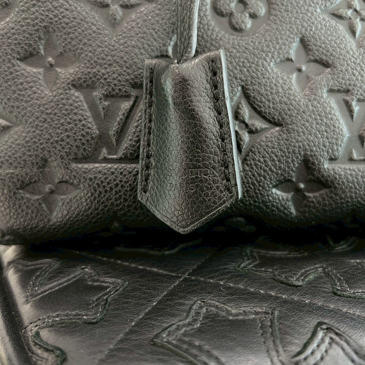 LOUIS VUITTON Monogram Empreinte MONTAIGNE BB Hand Bag M41053 ルイヴィトン モノグラムアンプラント モンテーニュ BB ハンドバッグ