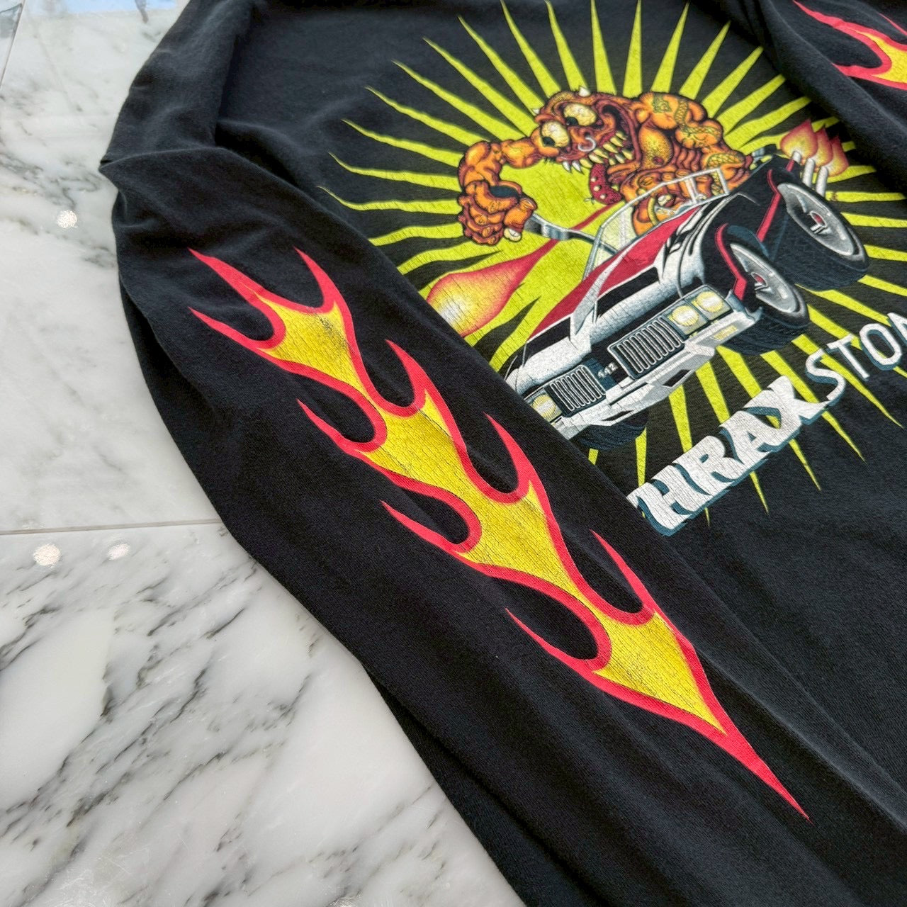 Vintage 90's ANTHRAX "Stomp 442" 1995 All Sport L/S Tee Size L 90's アンスラックス "ストンプ 442" 1995 オールスポーツ社製 ロングスリーブTシャツ サイズL