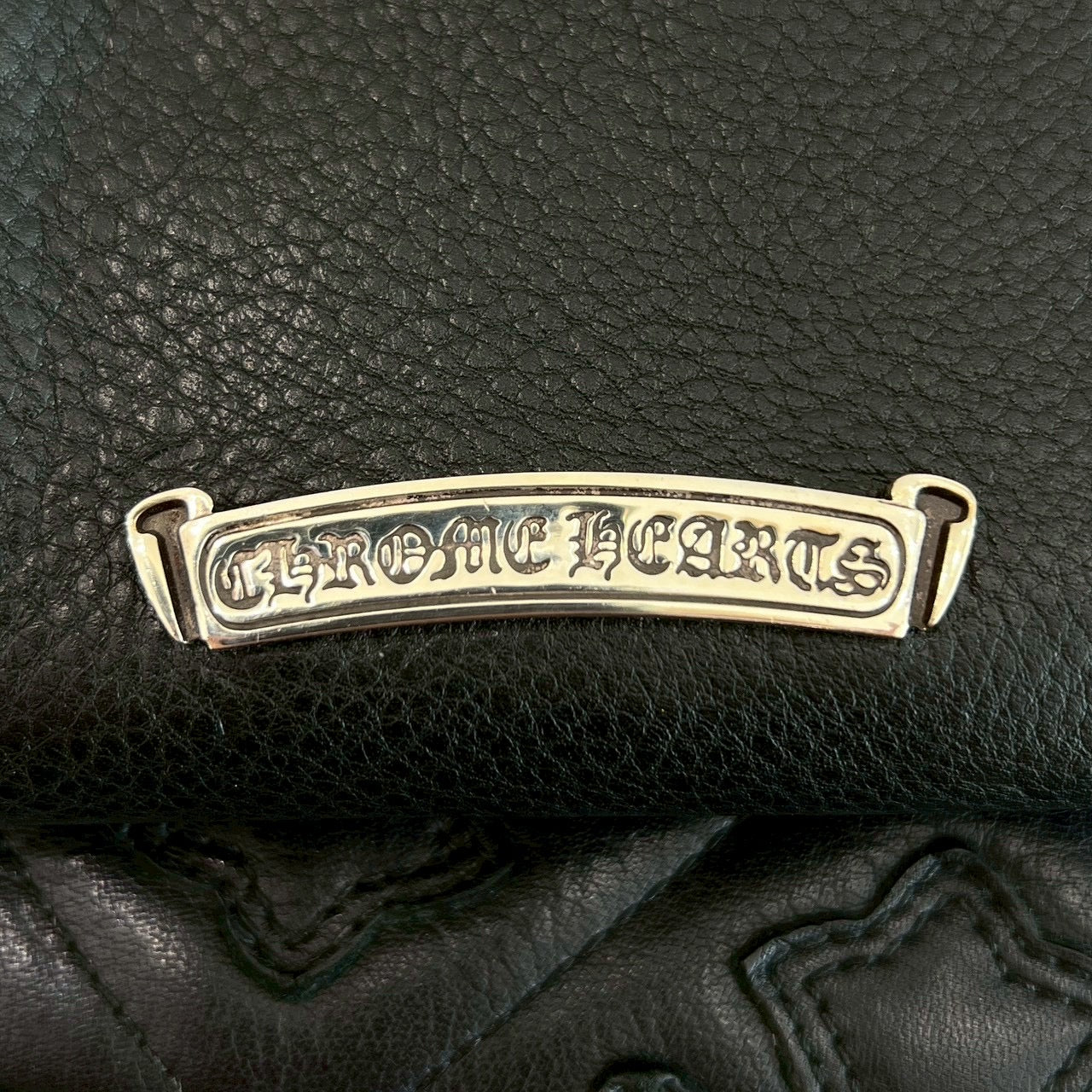 CHROME HEARTS Wave Mini Cross Ball Wallet クロムハーツ ウェーブ ミニ クロスボール ウォレット