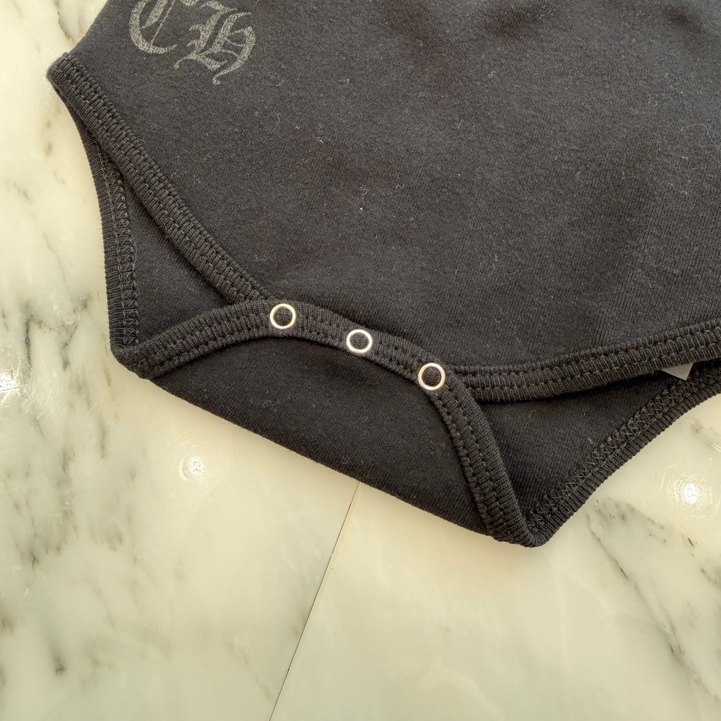 CHROME HEARTS Horseshoe Short Sleeve Rompers Size 18months クロムハーツ ホースシュー半袖ロンパース サイズ18months