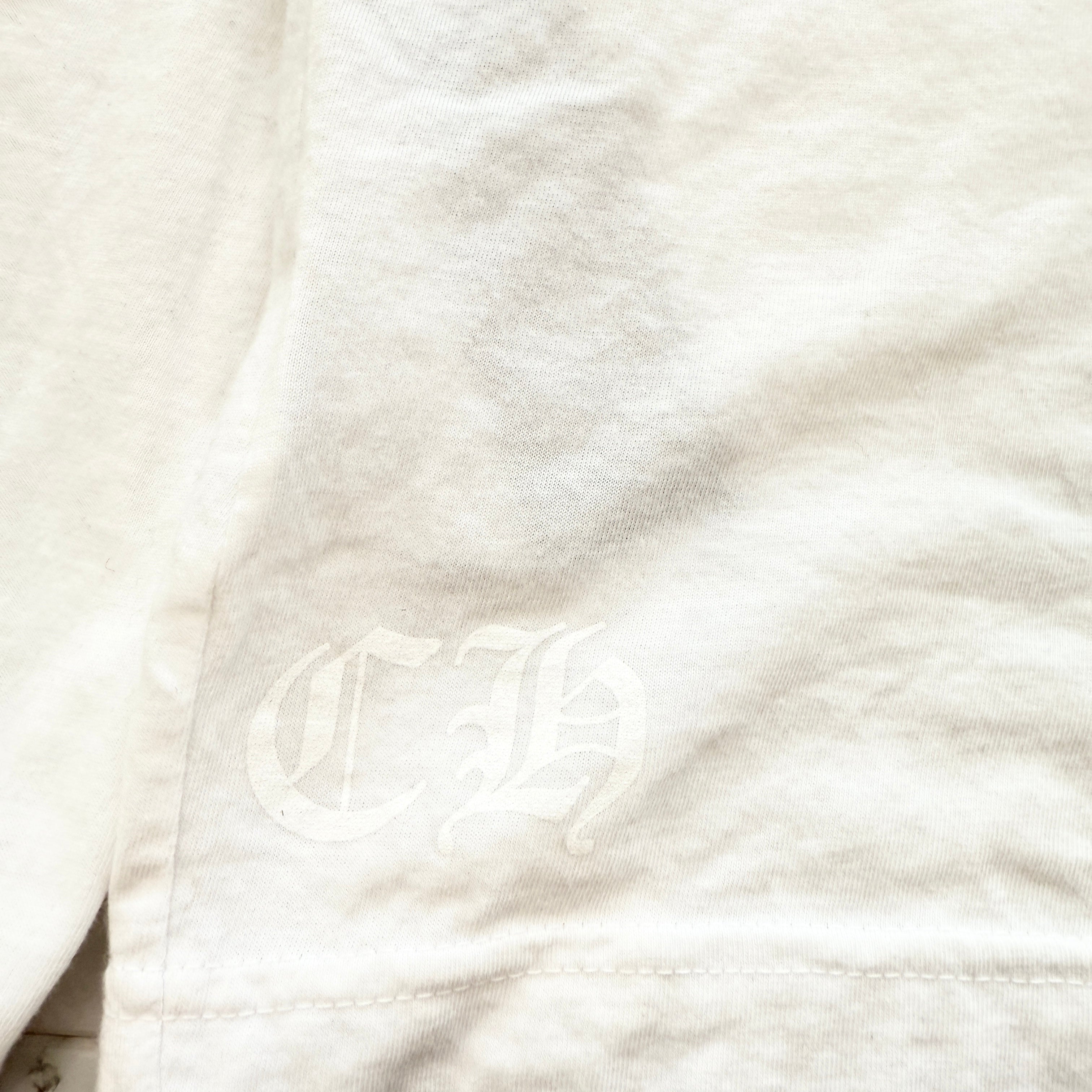 CHROME HEARTS Old English Neck Logo Long Sleeve Tee Size M クロムハーツ オールドイングリッシュ ネックロゴ ロングスリーブTシャツ サイズM