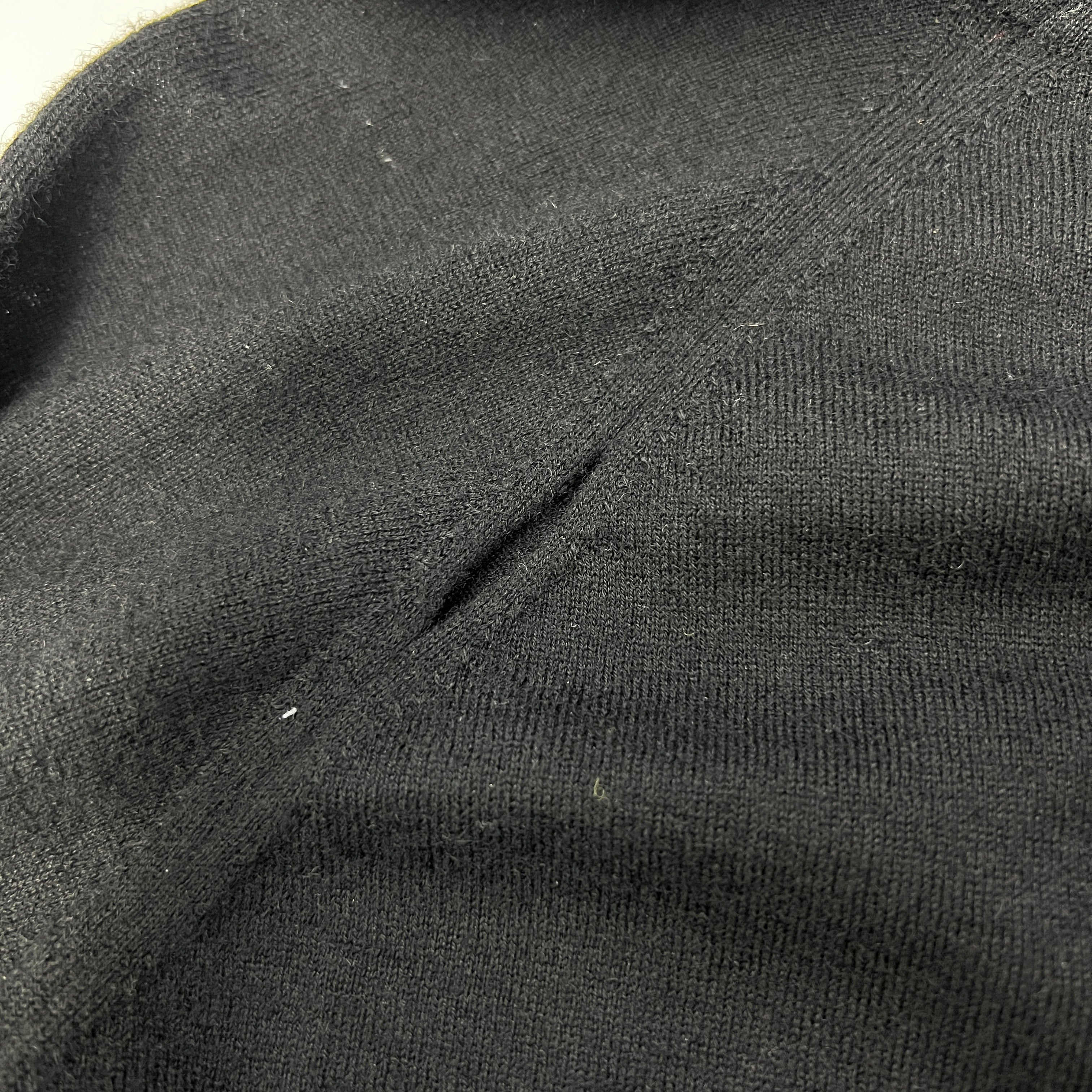 CHROME HEARTS Neck Logo Leather Cross Patch Cashmere Turtleneck Knit Sweater Size XL クロムハーツ ネックロゴ レザークロスパッチ カシミヤ タートルネック ニット セーター サイズXL