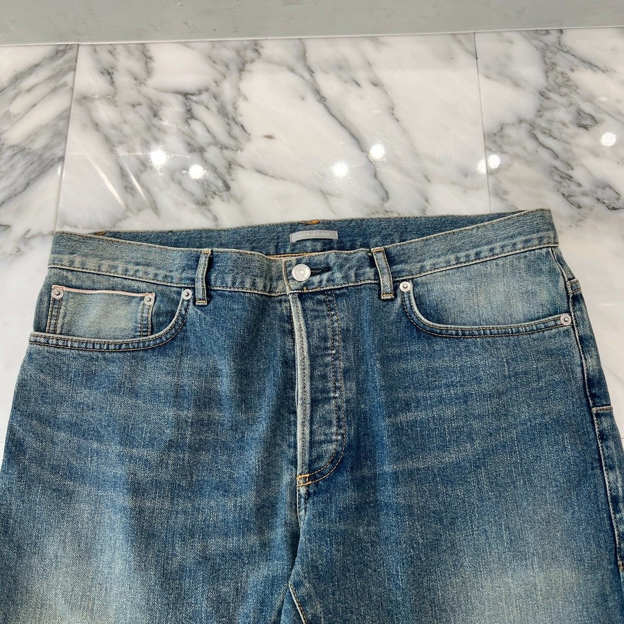 DIOR 2023SS ATELIER Embroidery Slim Fit Denim Pants 213DS15AY988 Size 34 ディオール アトリエ刺繍 スリムフィット デニムパンツ サイズ34